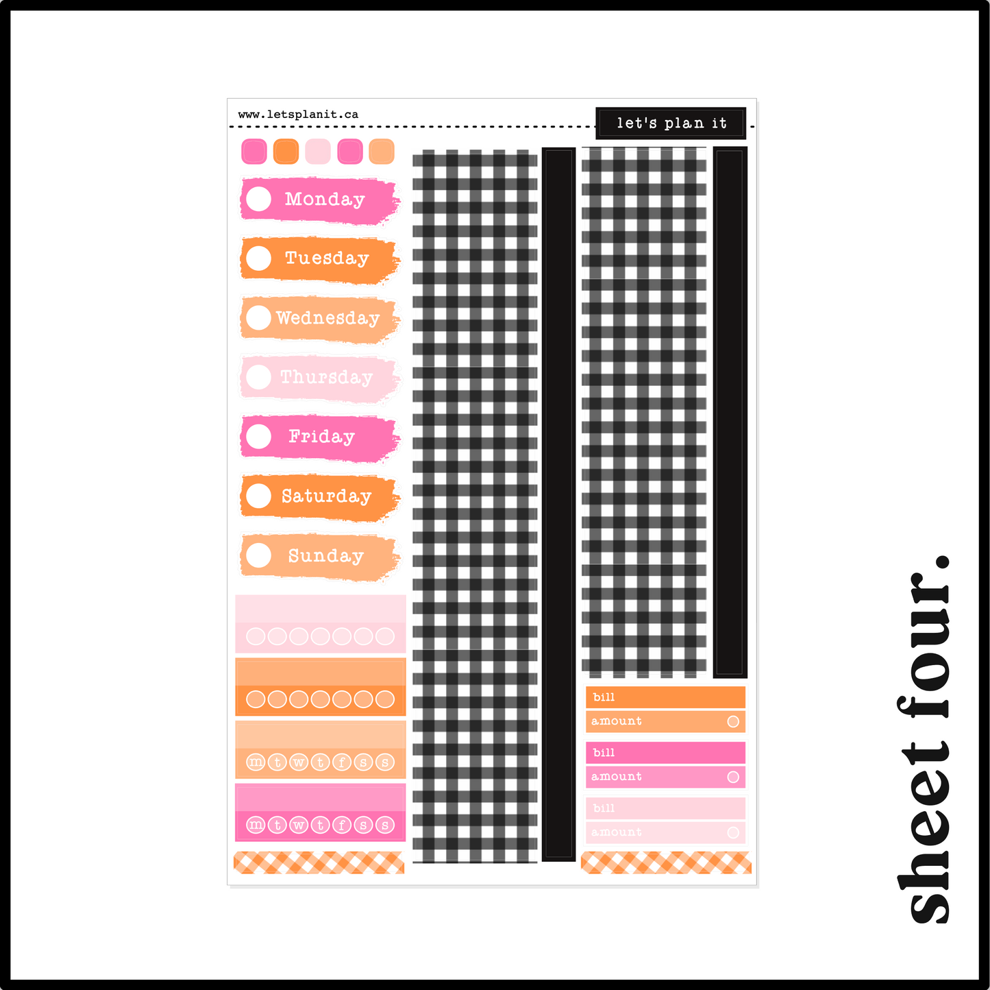 KELLY COLLECTION | Weekly Kits