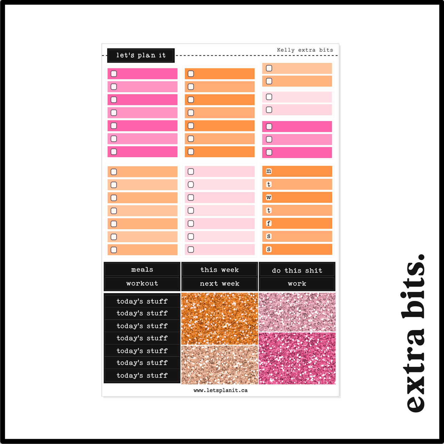 KELLY COLLECTION | Weekly Kits