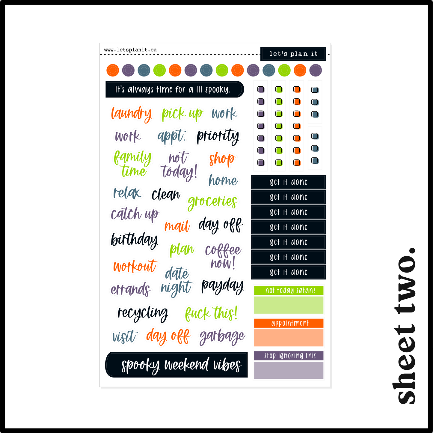 SAM COLLECTION | Weekly Kits