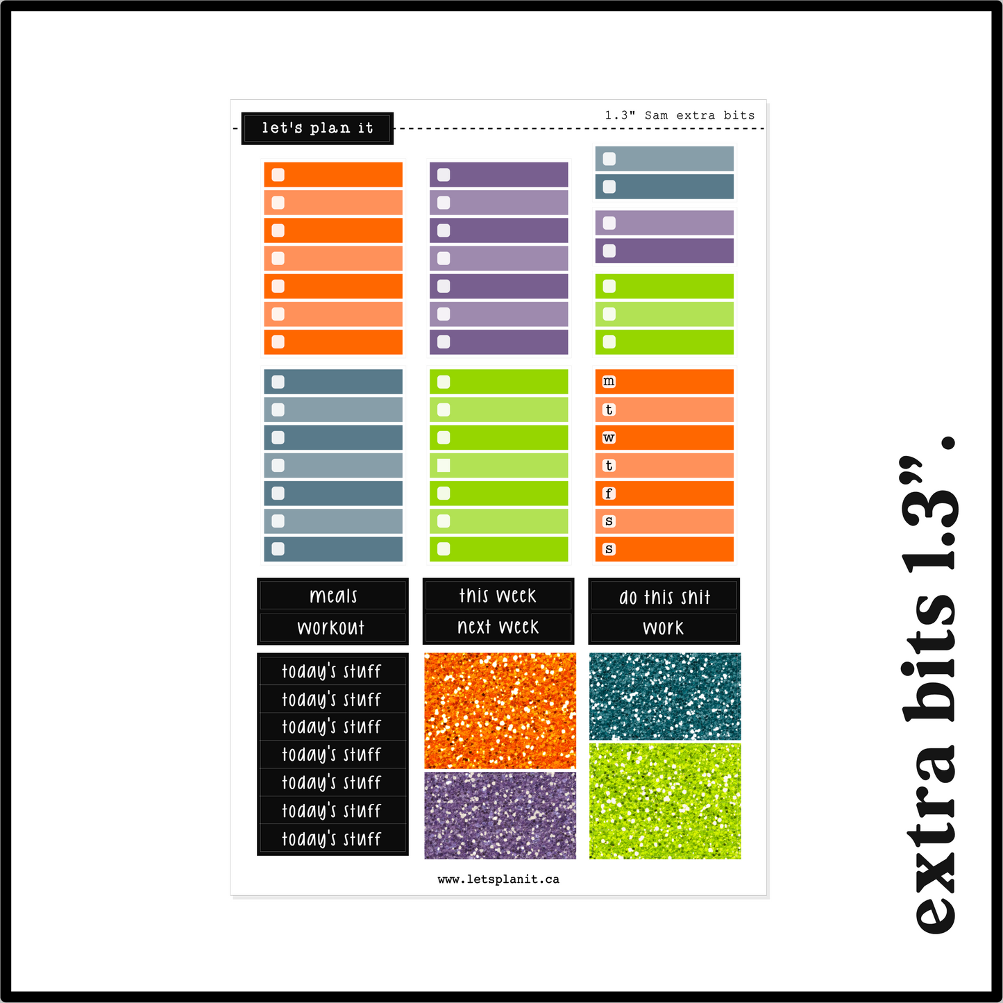 SAM COLLECTION | Weekly Kits