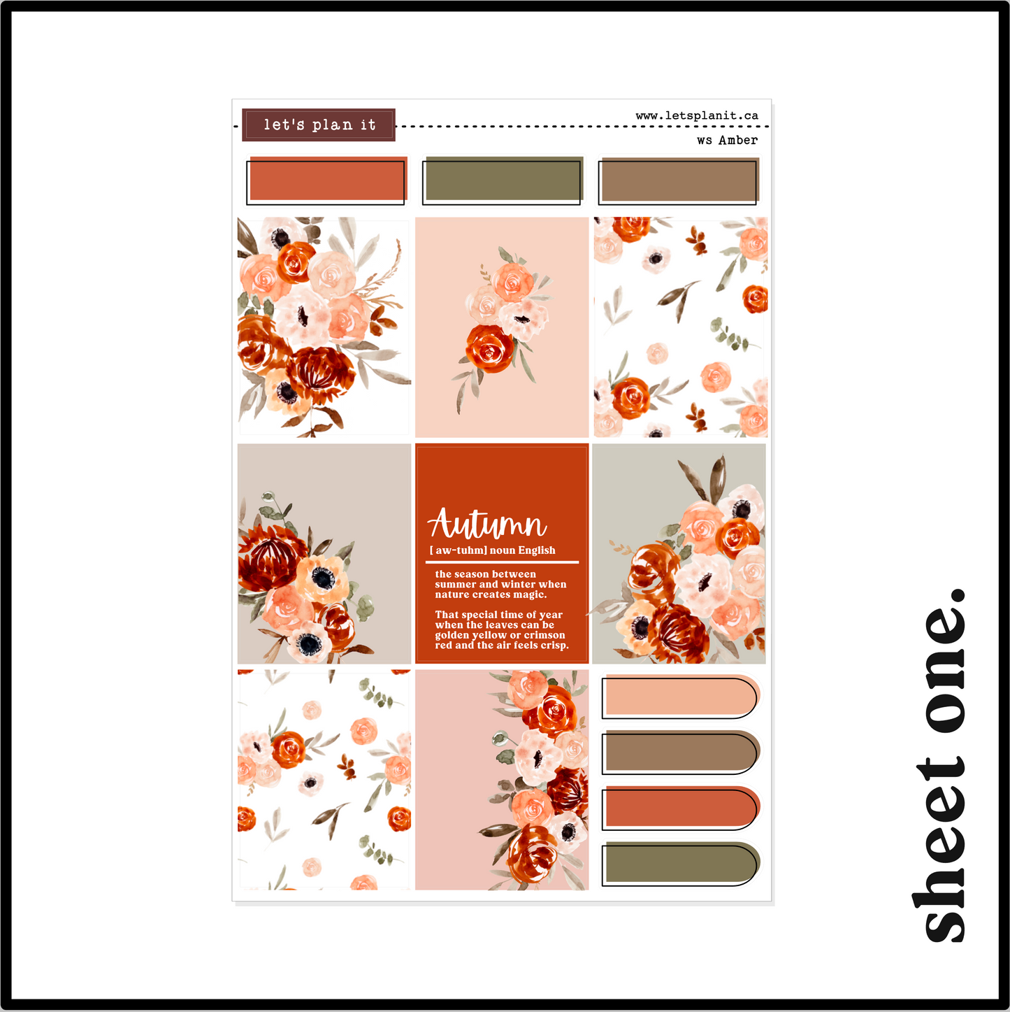 AMBER COLLECTION | Weekly Kits