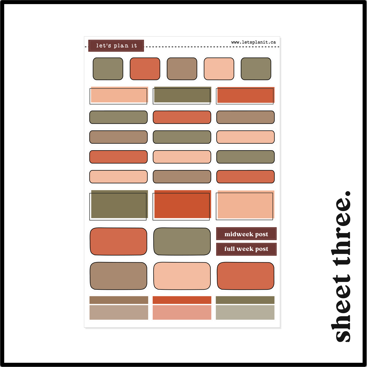 AMBER COLLECTION | Weekly Kits