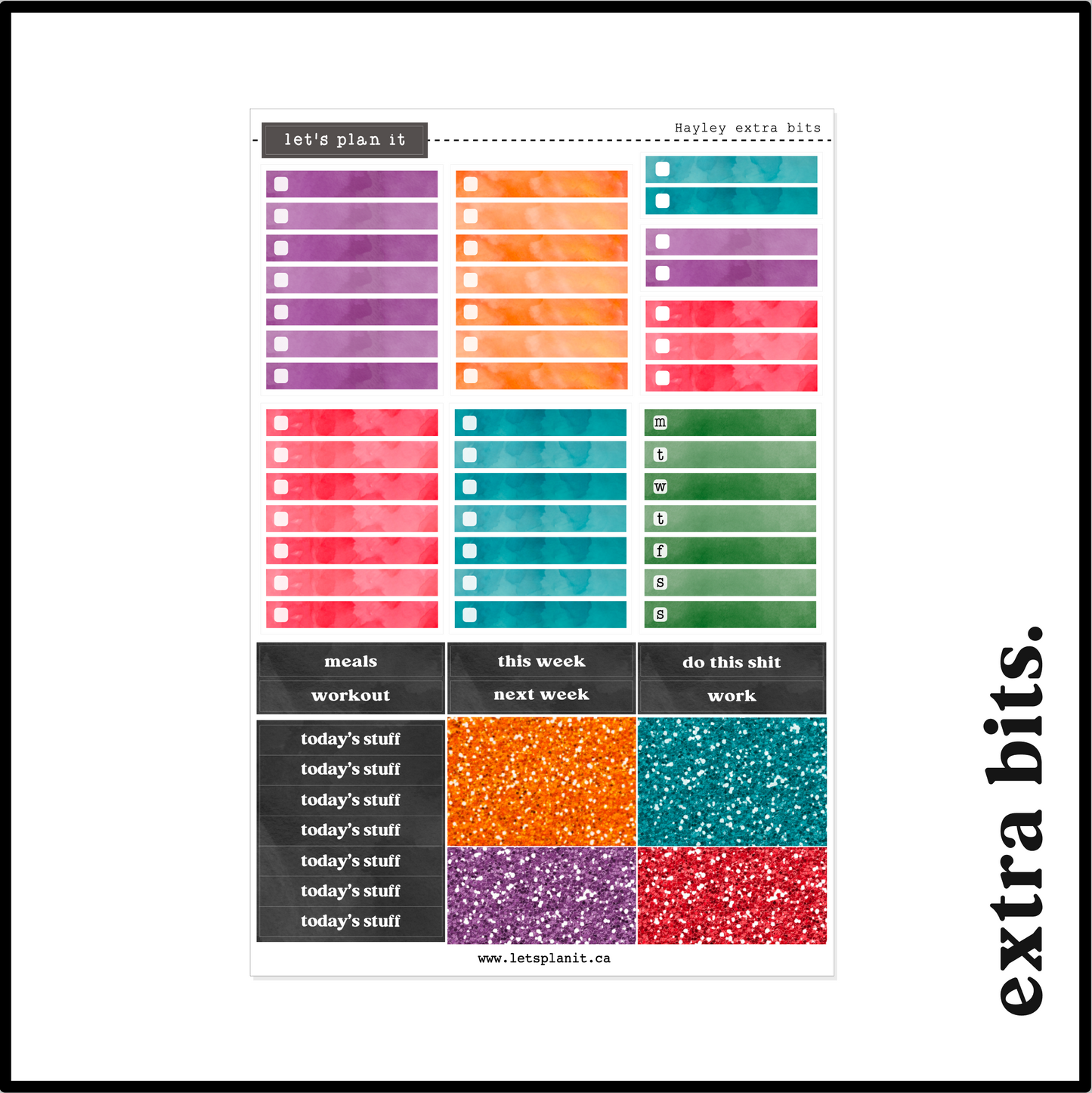 HAYLEY COLLECTION | Weekly Kits