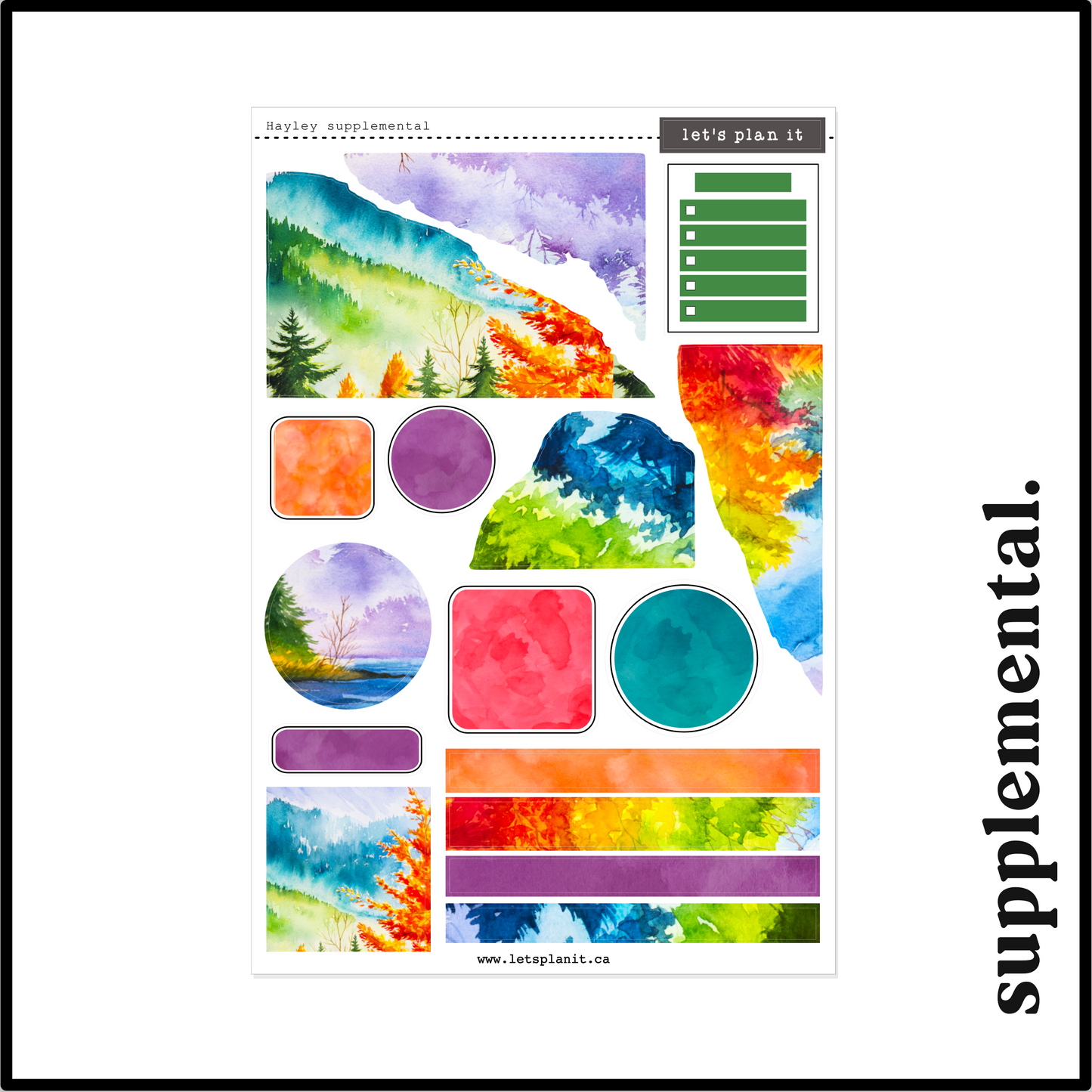 HAYLEY COLLECTION | Weekly Kits