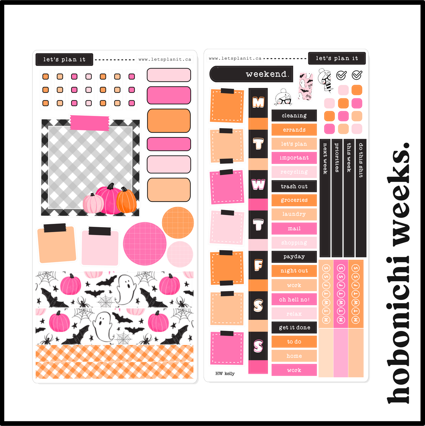 KELLY COLLECTION | Weekly Kits