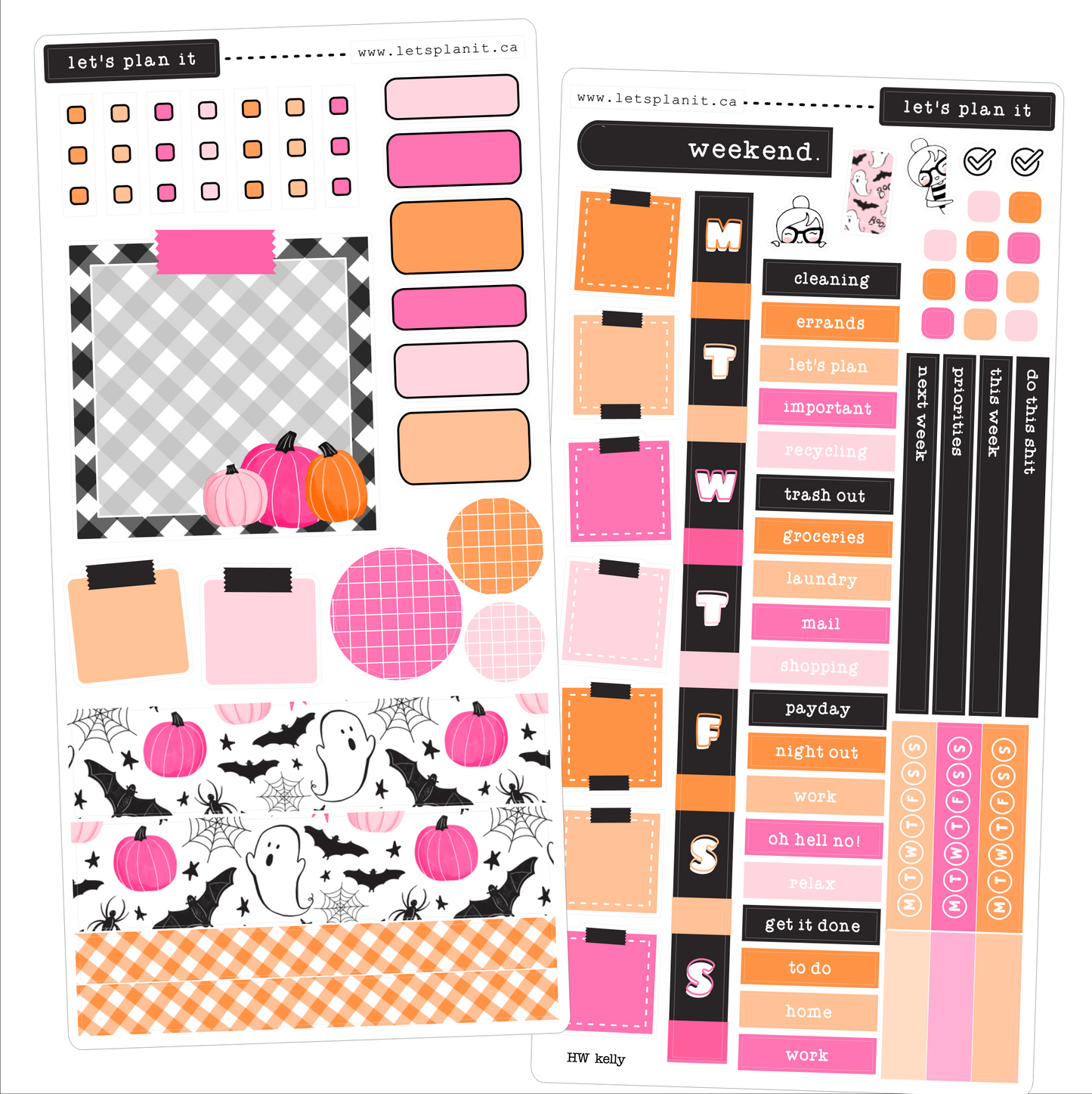 KELLY COLLECTION | Weekly Kits