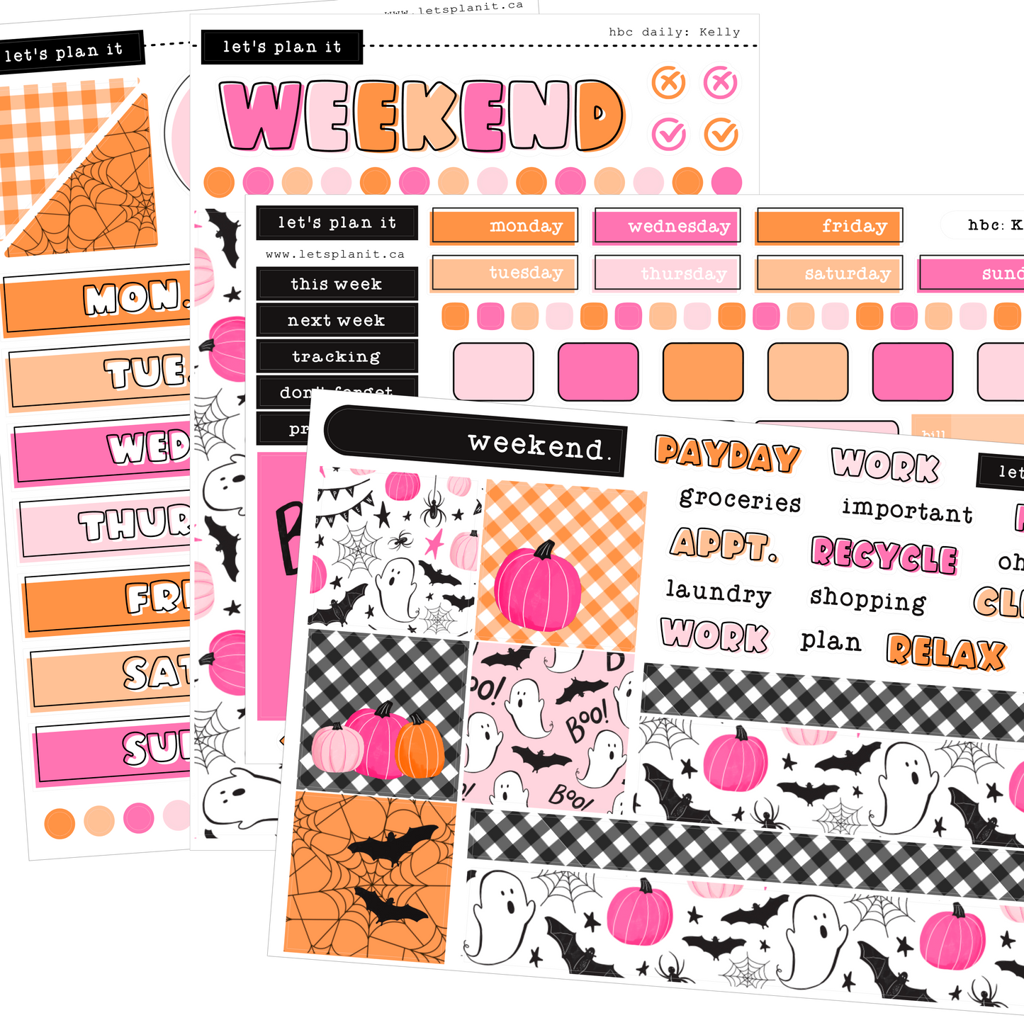 KELLY COLLECTION | Weekly Kits