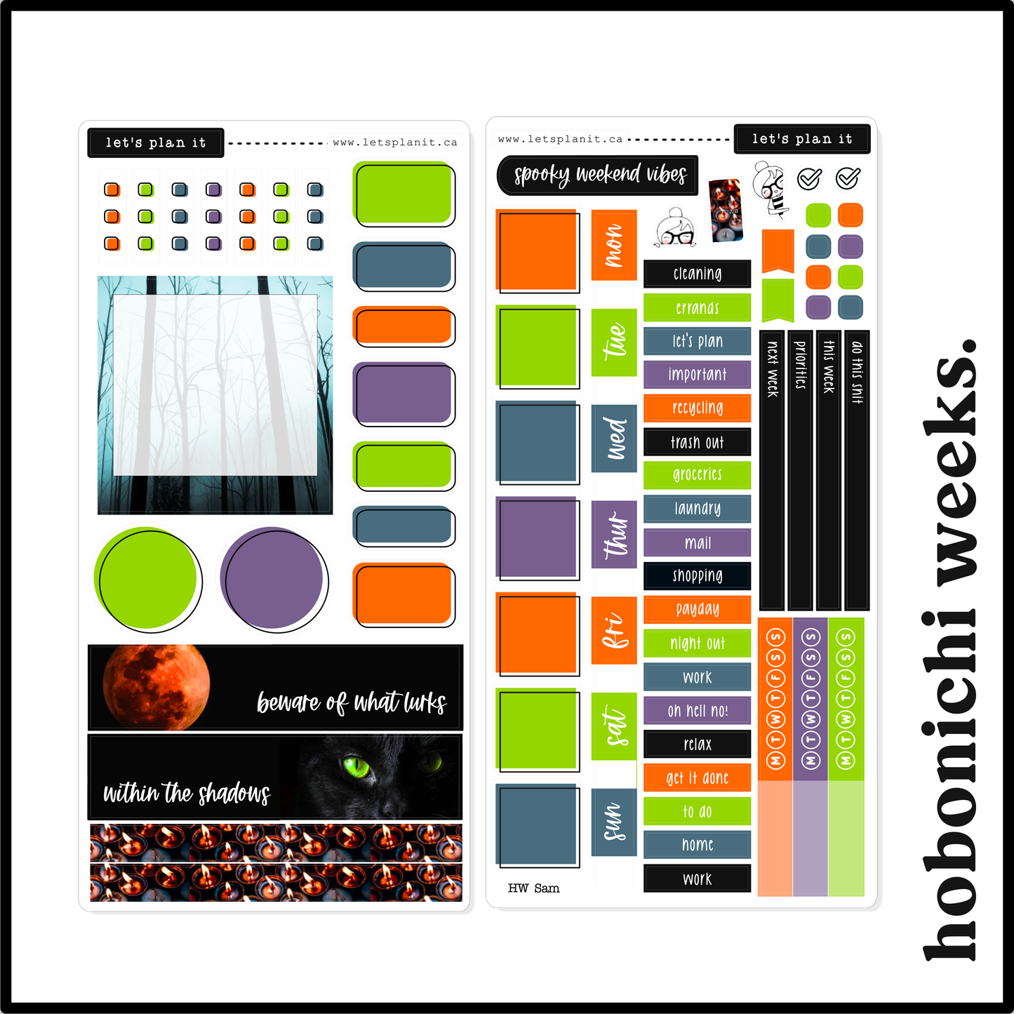 SAM COLLECTION | Weekly Kits