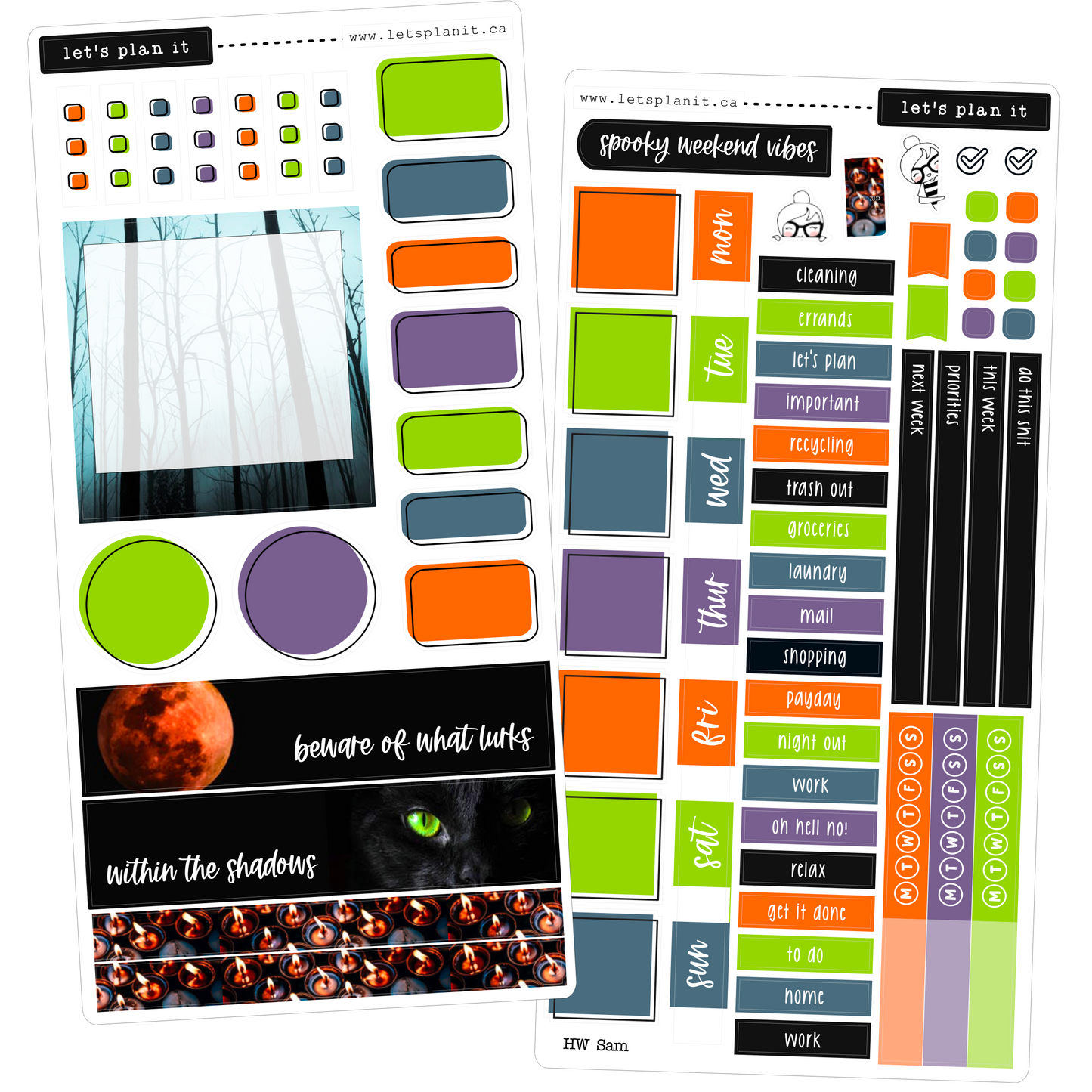 SAM COLLECTION | Weekly Kits