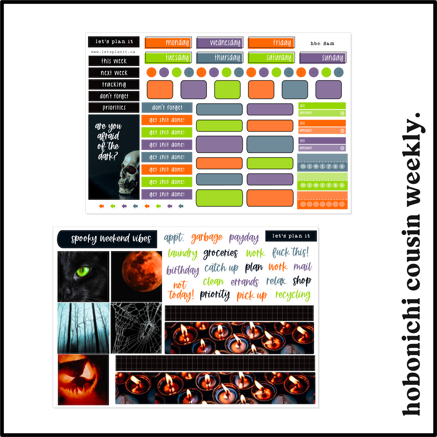 SAM COLLECTION | Weekly Kits