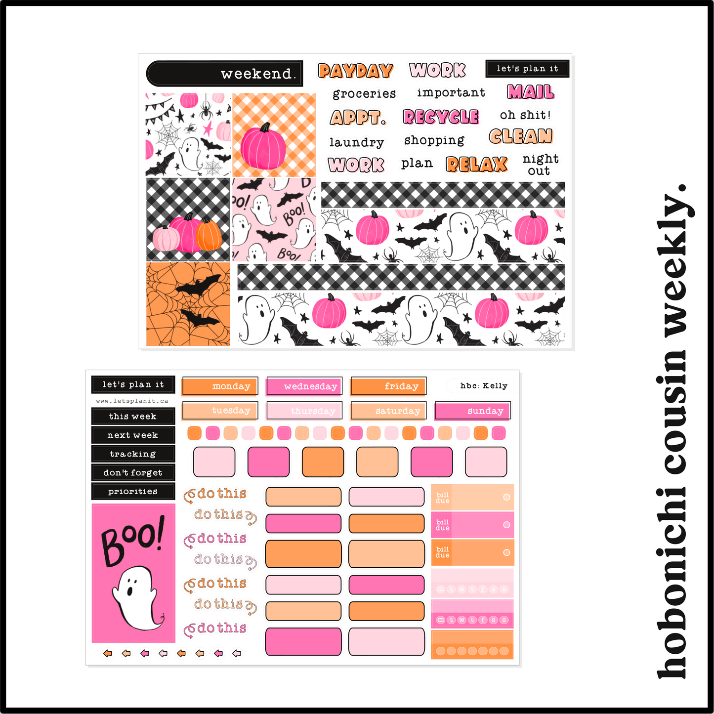 KELLY COLLECTION | Weekly Kits