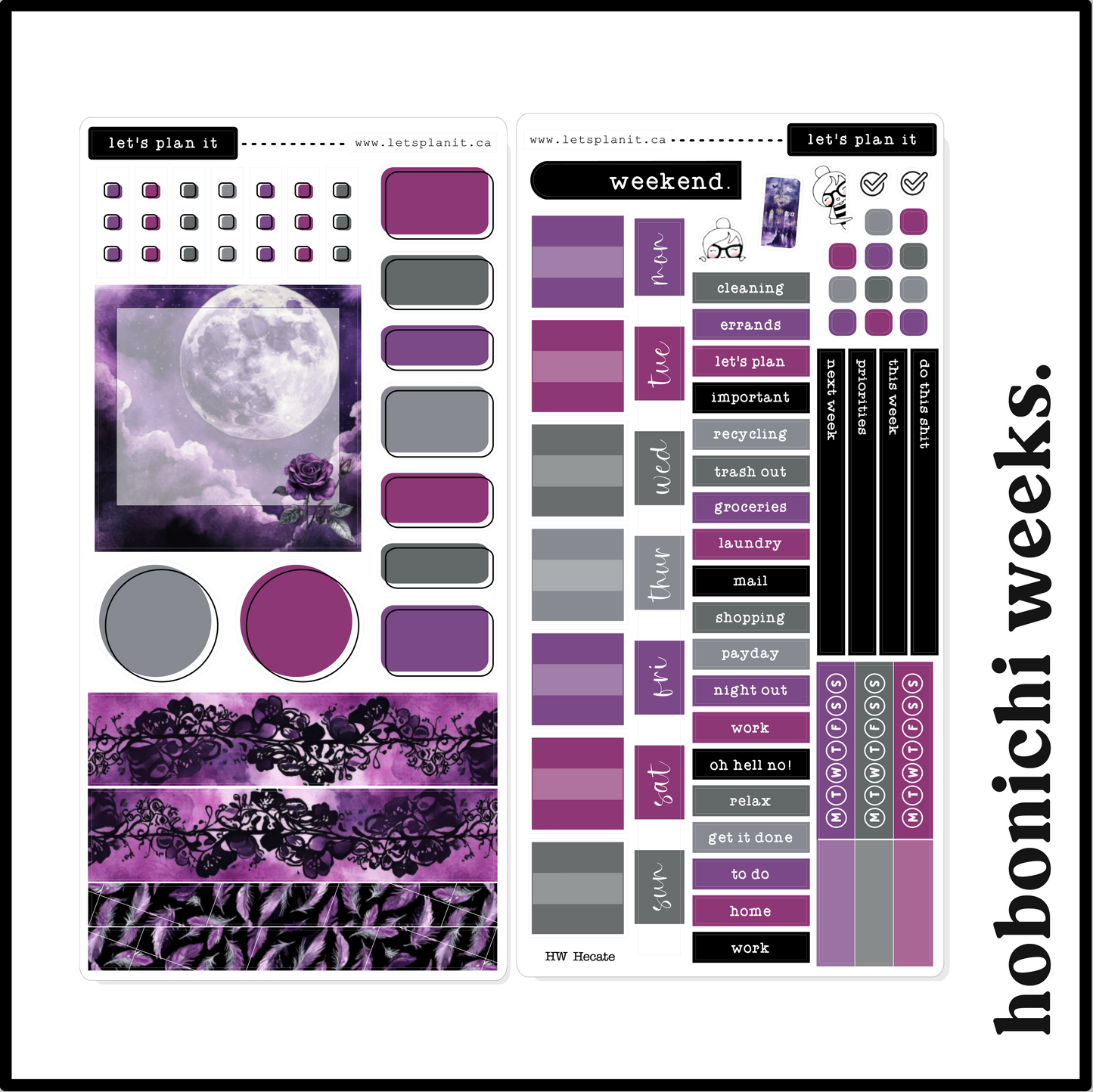 HECATE COLLECTION | Weekly Kits