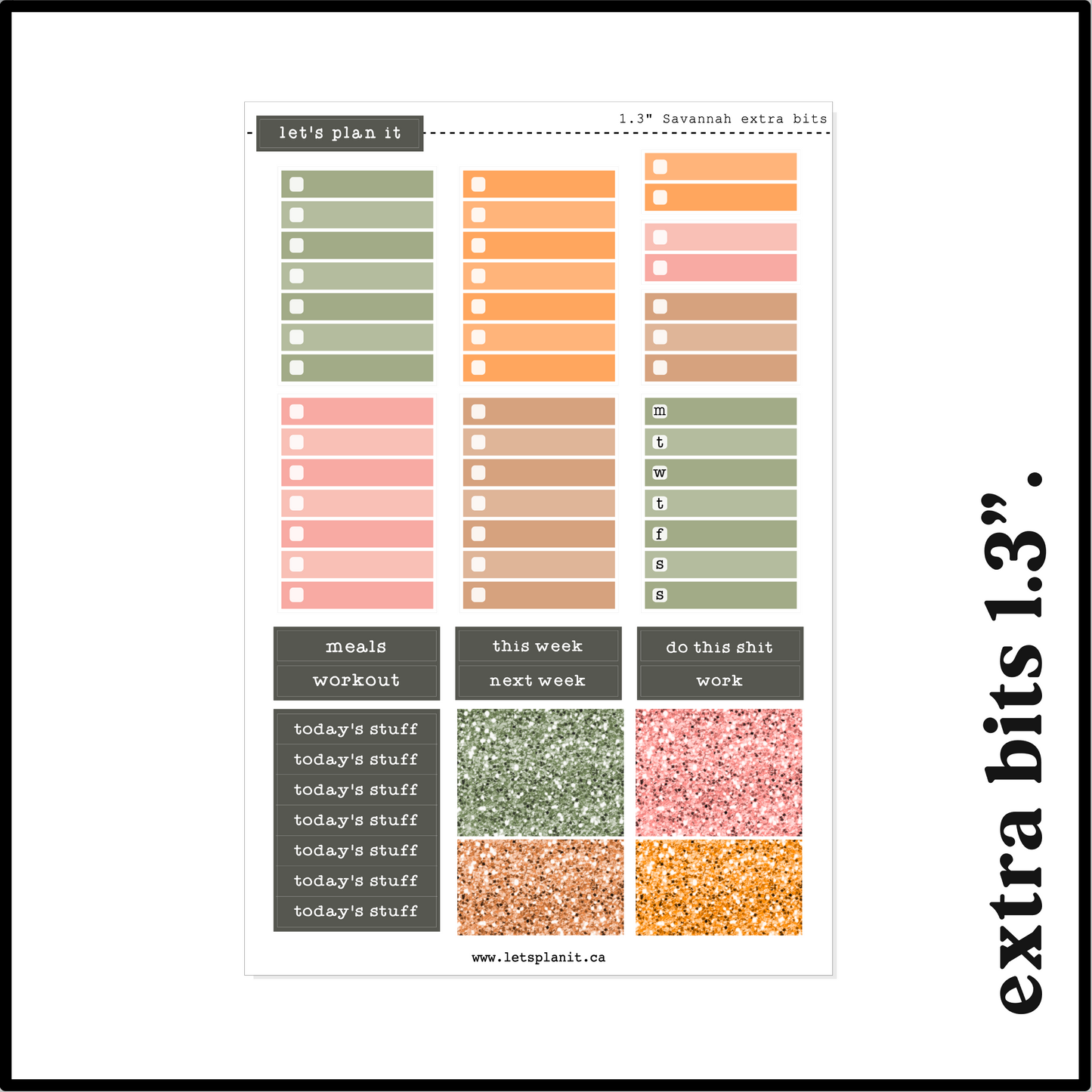 SAVANNAH COLLECTION | Weekly Kits