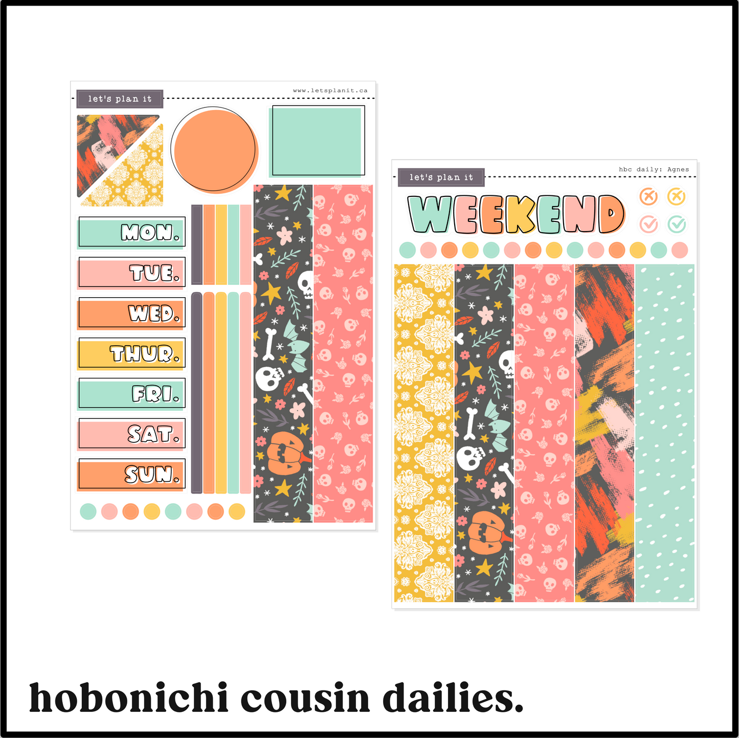 AGNES COLLECTION | Weekly Kits