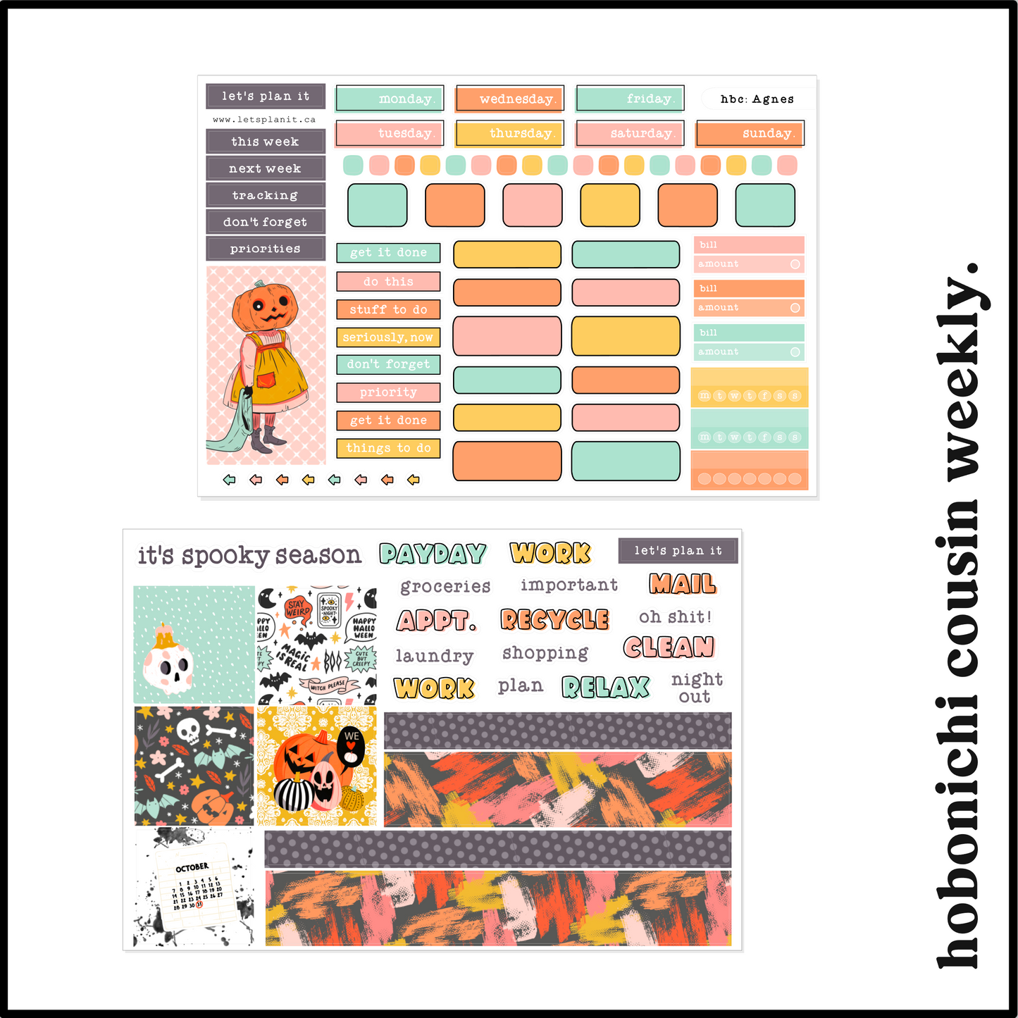 AGNES COLLECTION | Weekly Kits