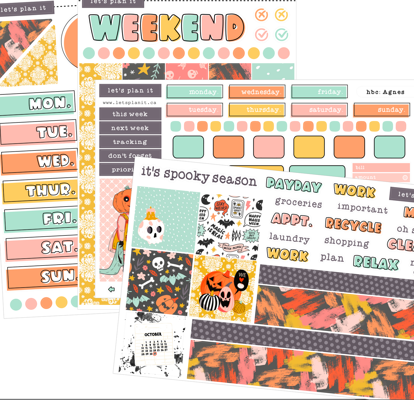 AGNES COLLECTION | Weekly Kits