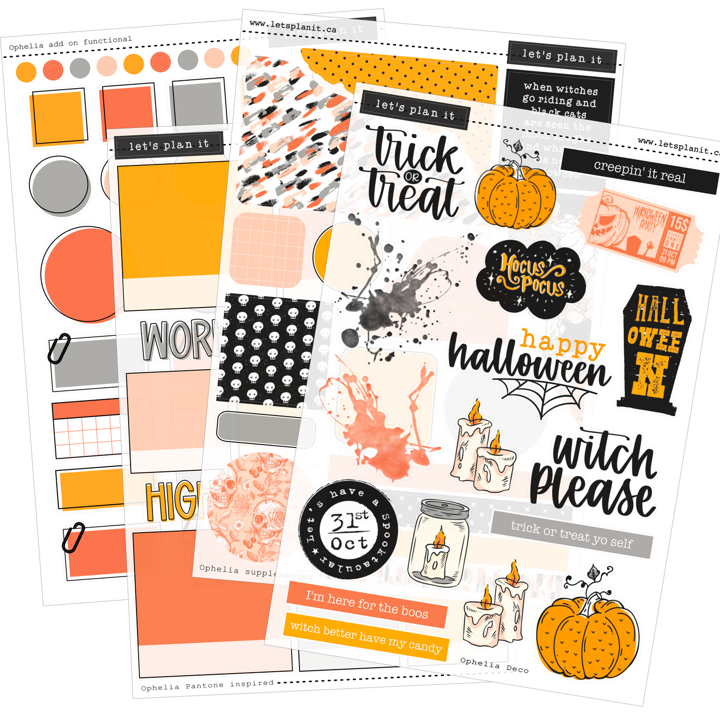 OPHELIA COLLECTION | Weekly Kits