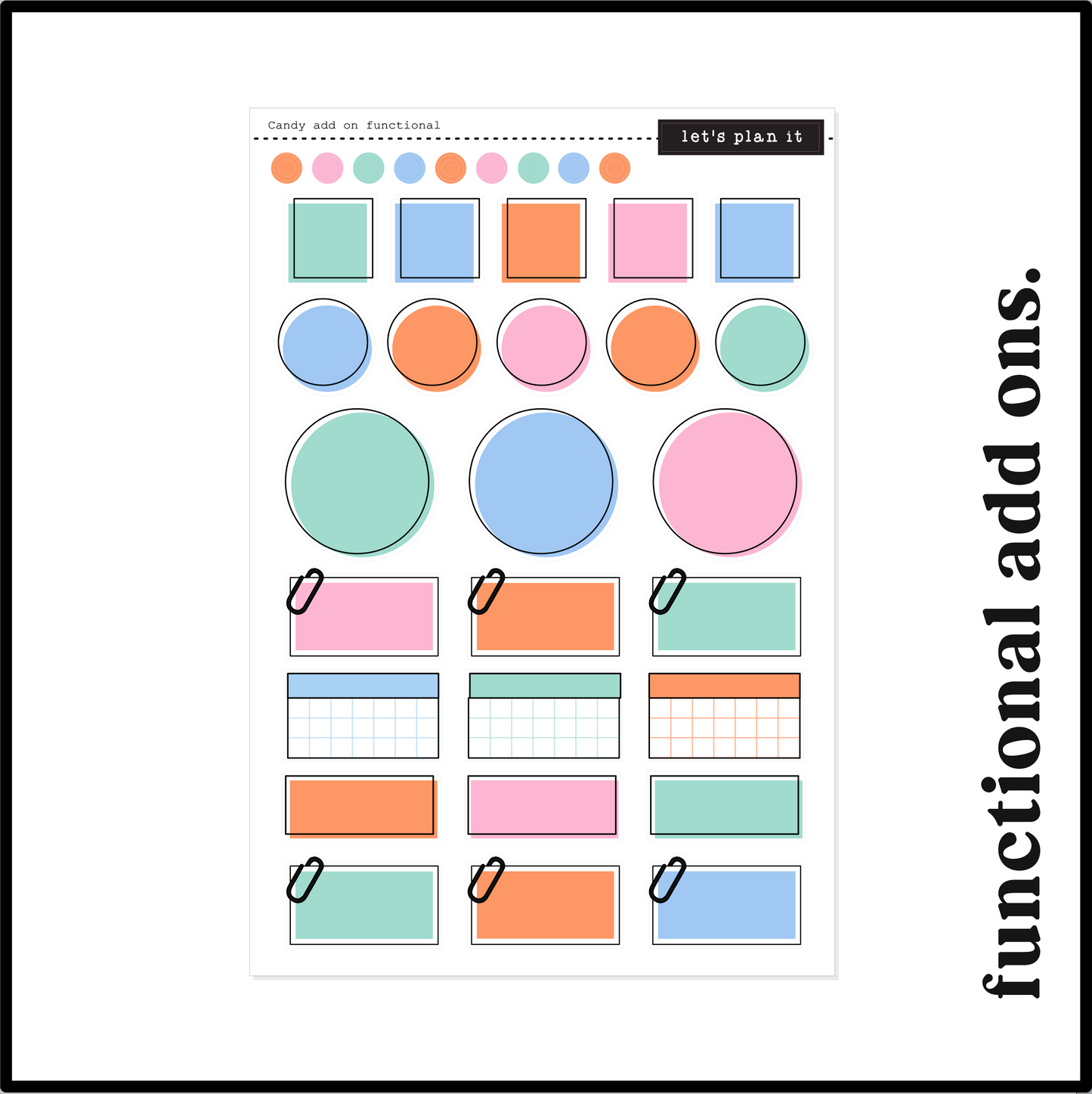 CANDY COLLECTION | Weekly Kits
