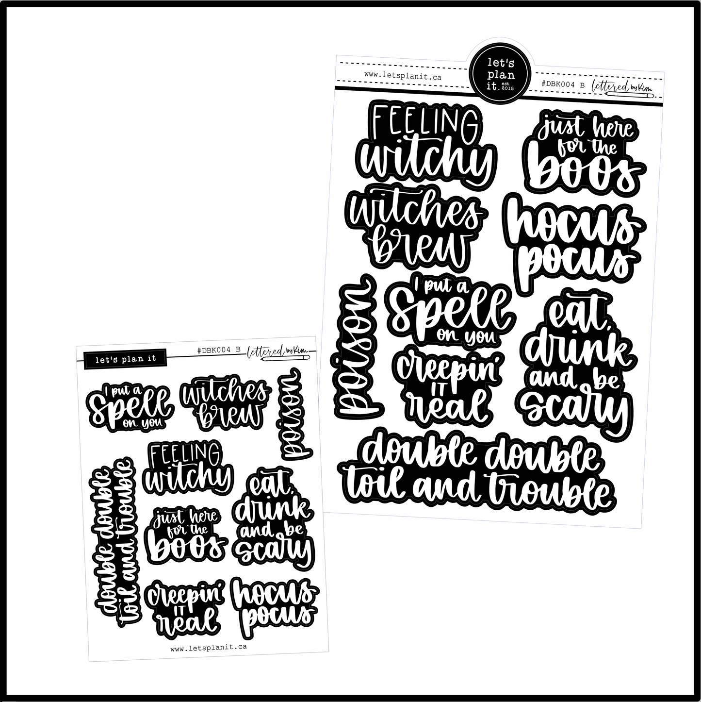 Lettered by Kim | Halloween Quotes 2