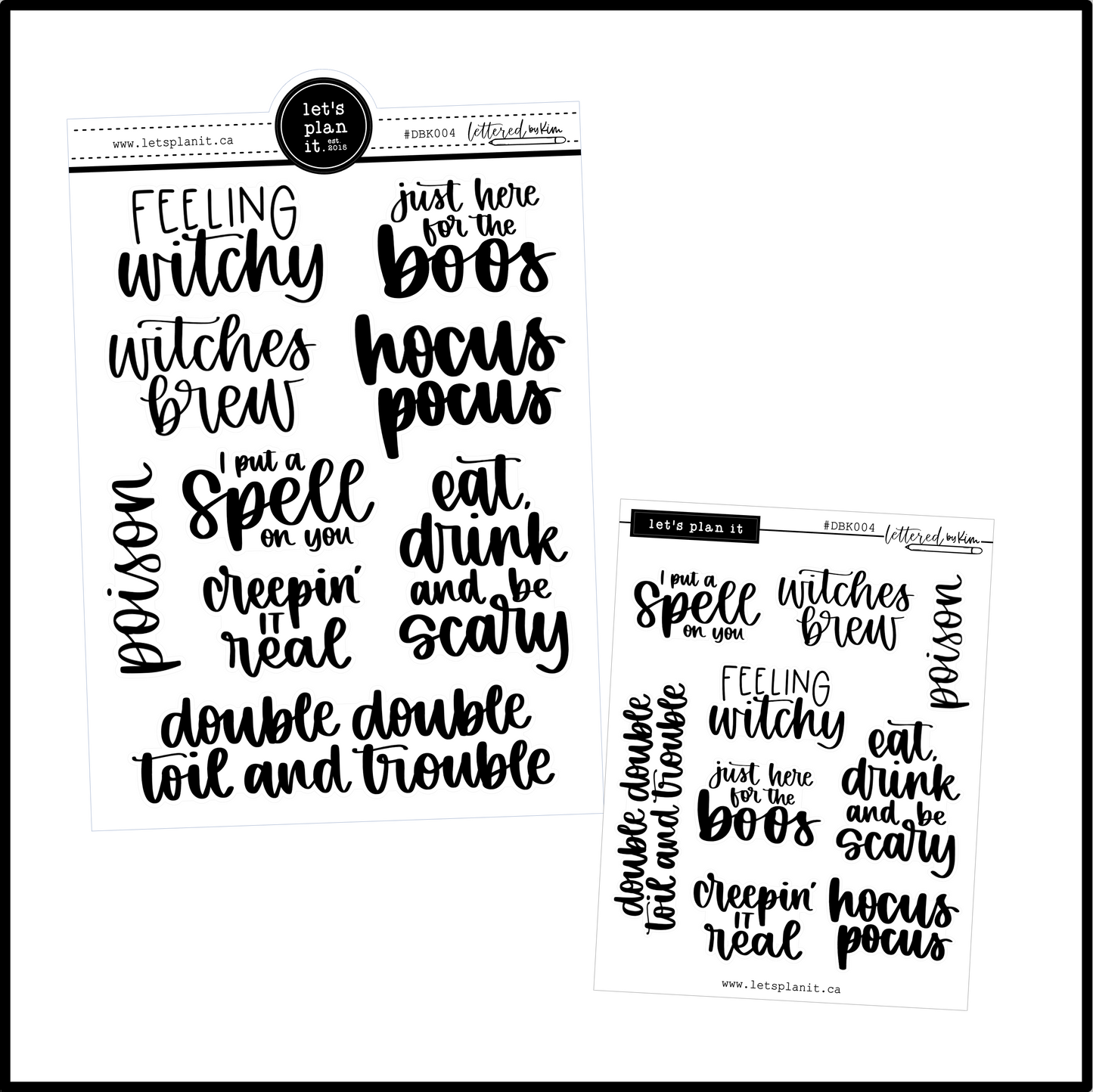 Lettered by Kim | Halloween Quotes 2