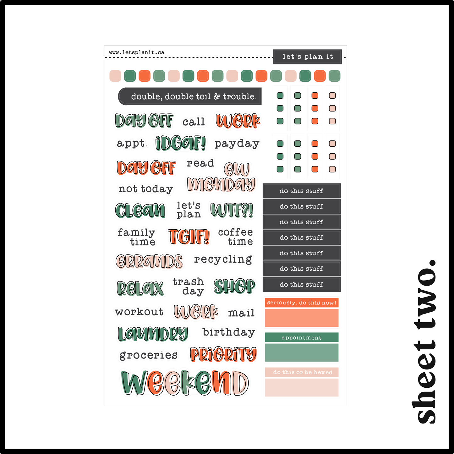 ESME COLLECTION | Weekly Kits