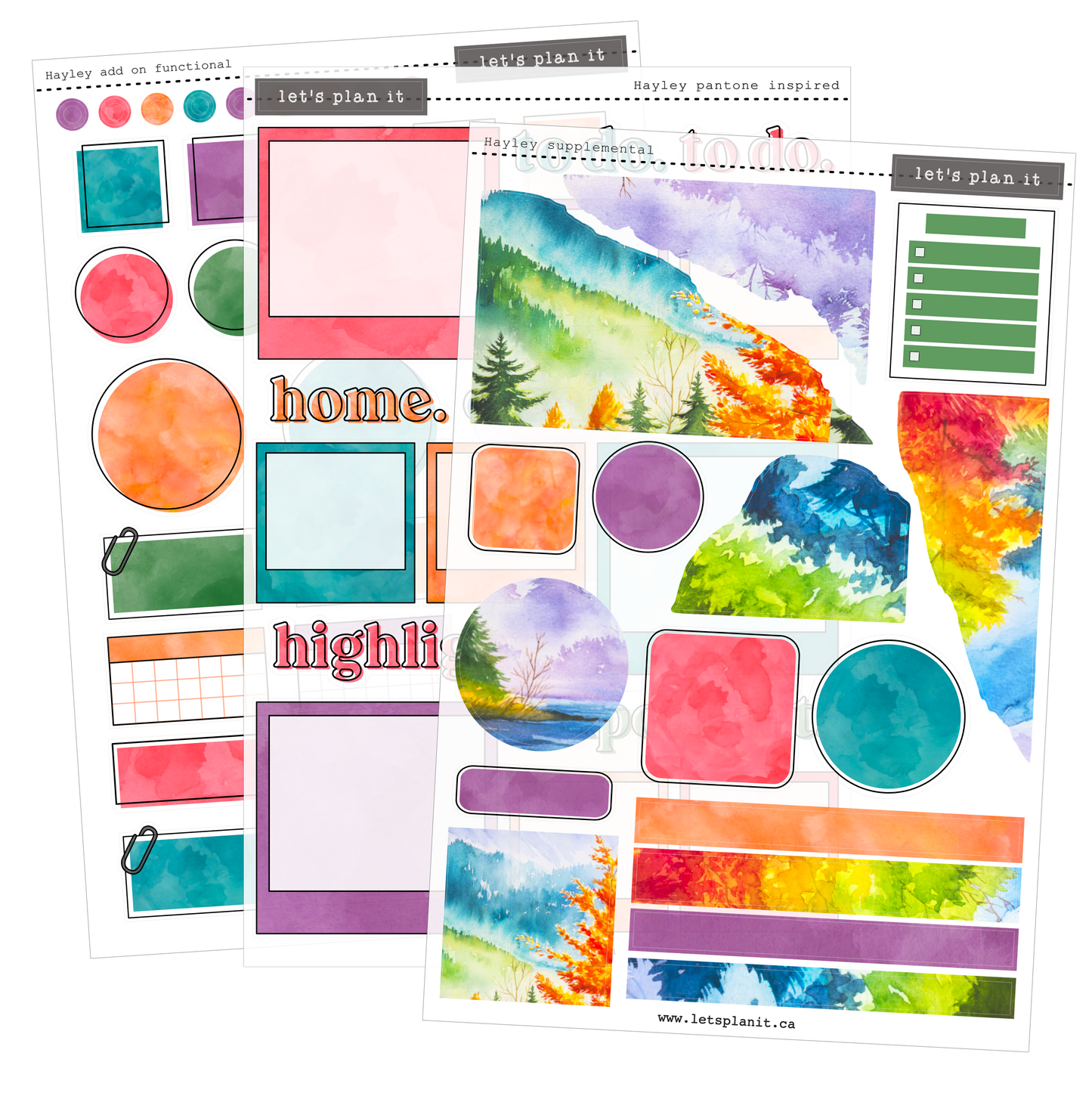HAYLEY COLLECTION | Weekly Kits
