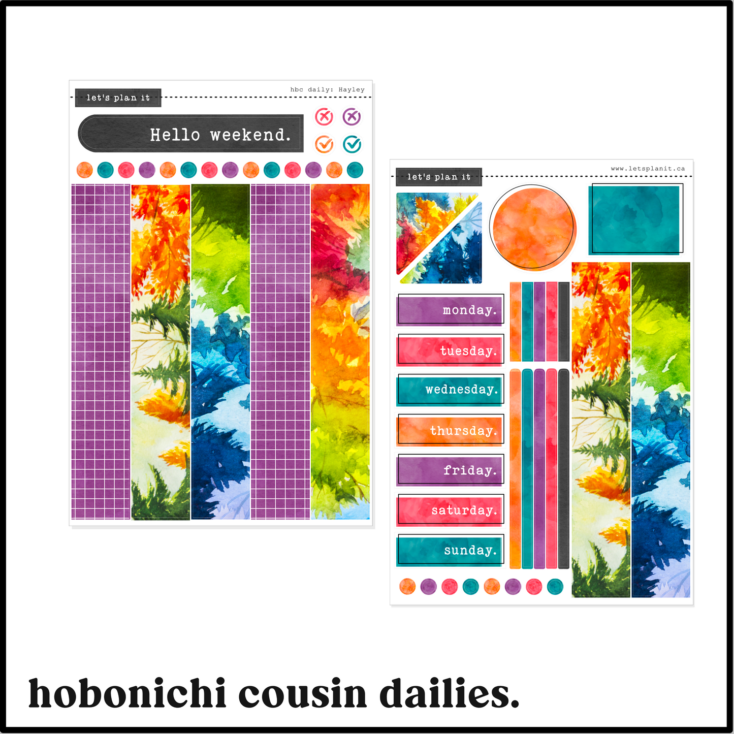 HAYLEY COLLECTION | Weekly Kits