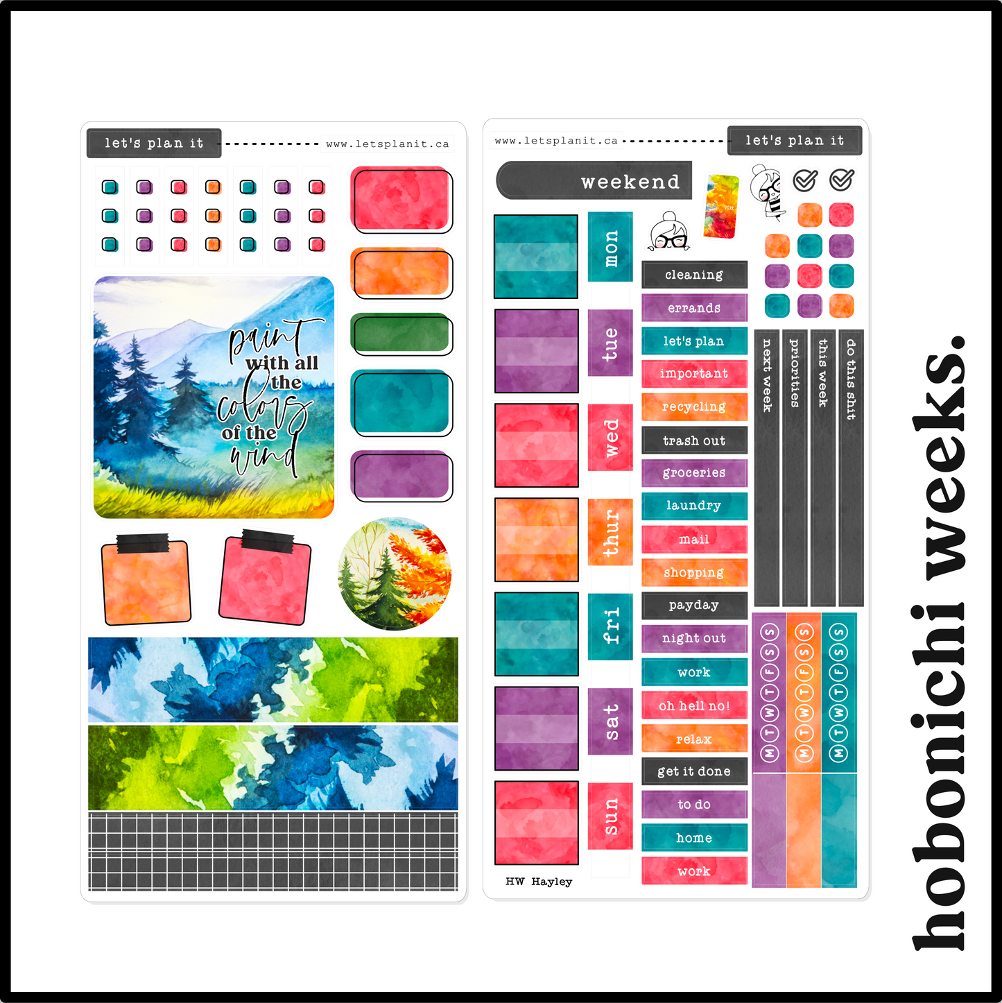 HAYLEY COLLECTION | Weekly Kits