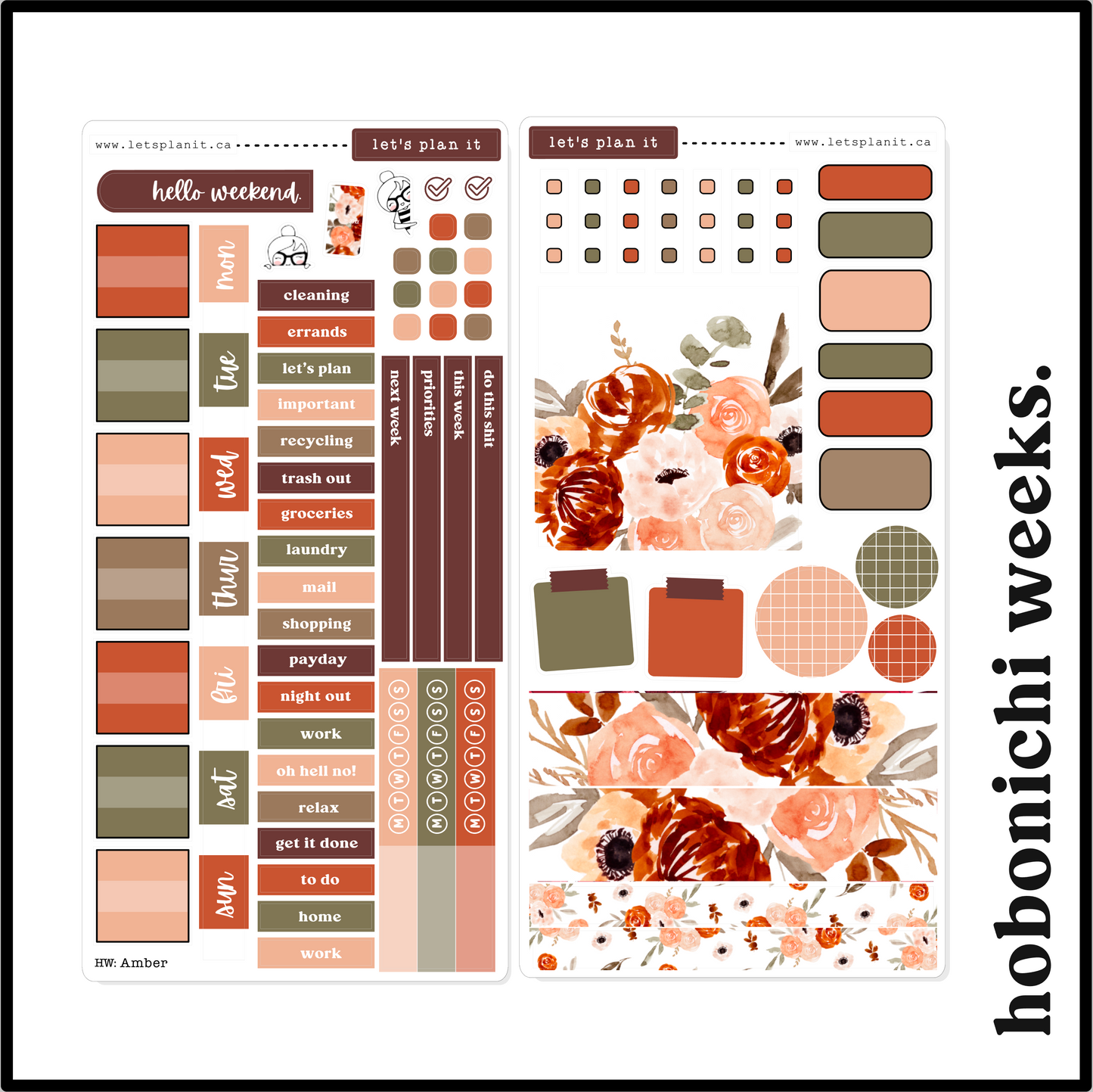AMBER COLLECTION | Weekly Kits