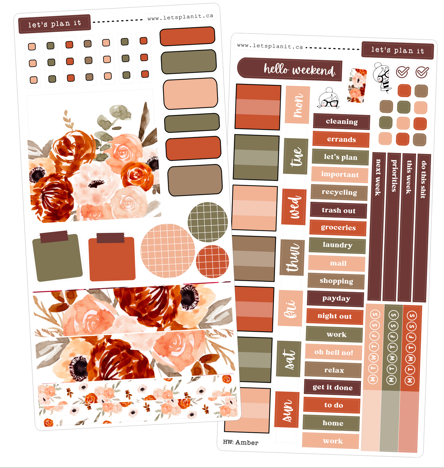 AMBER COLLECTION | Weekly Kits