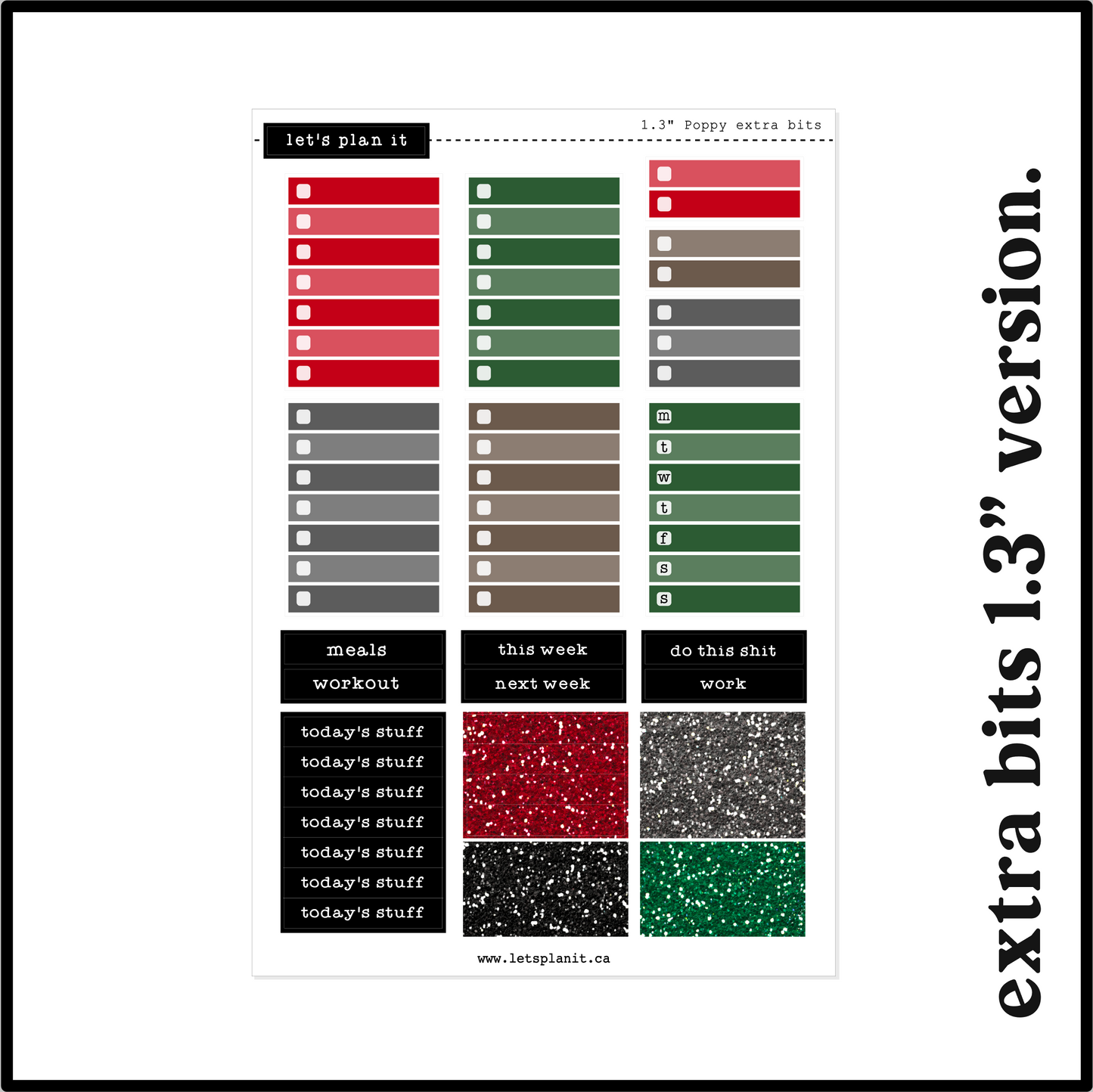 POPPY COLLECTION | Weekly Kits