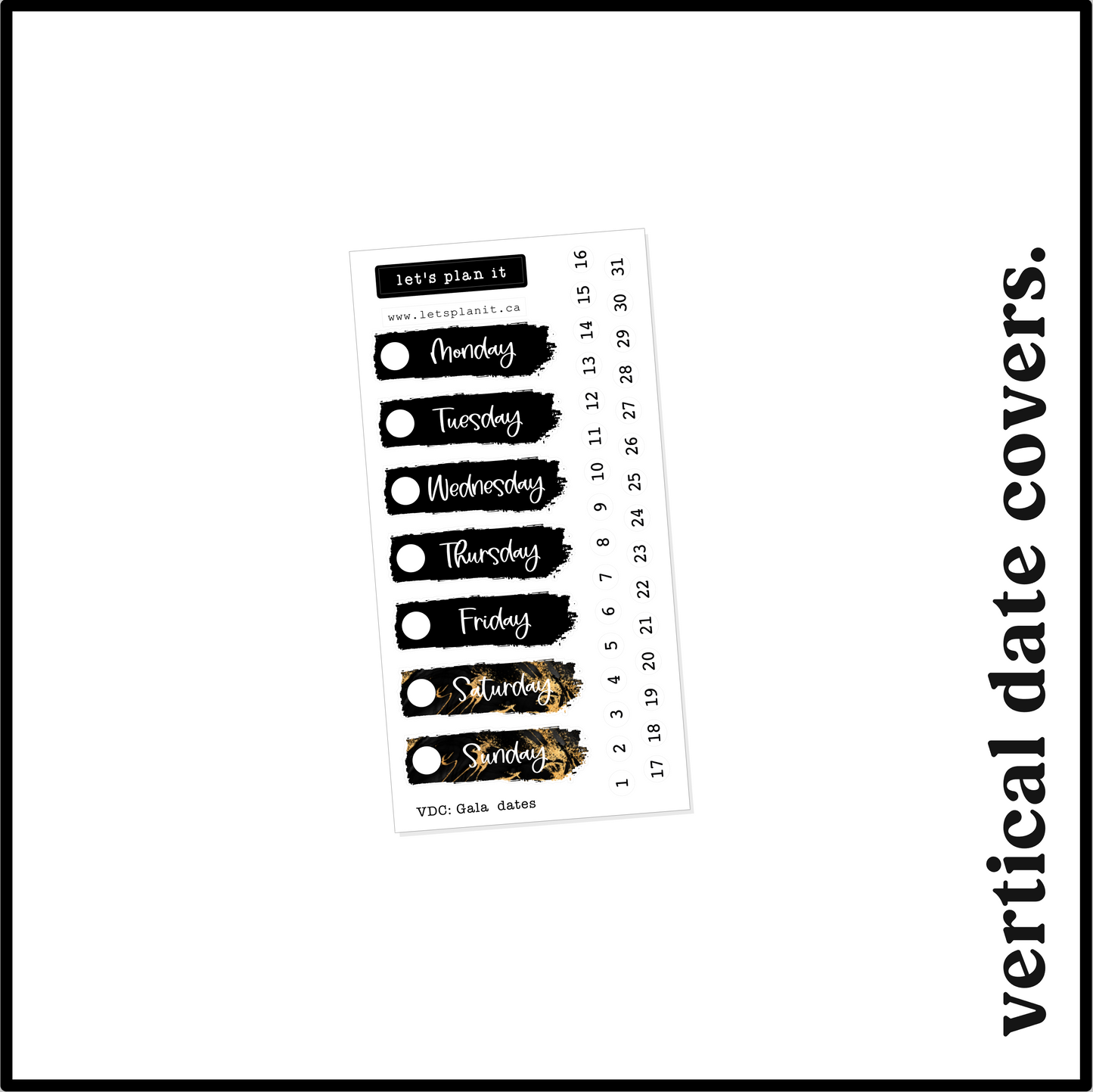 GALA COLLECTION | Weekly Kits