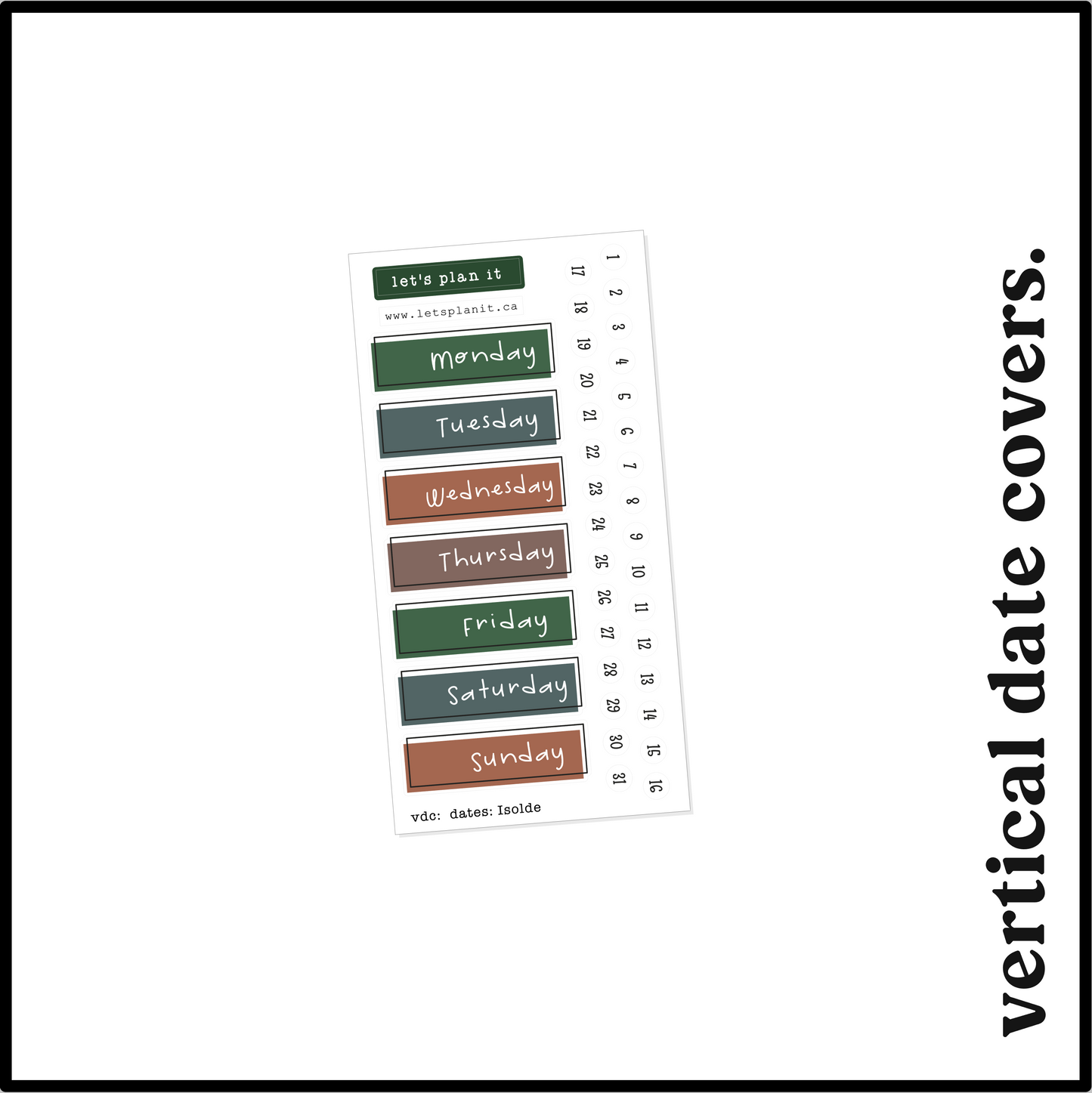 ISOLDE COLLECTION | Weekly Kits