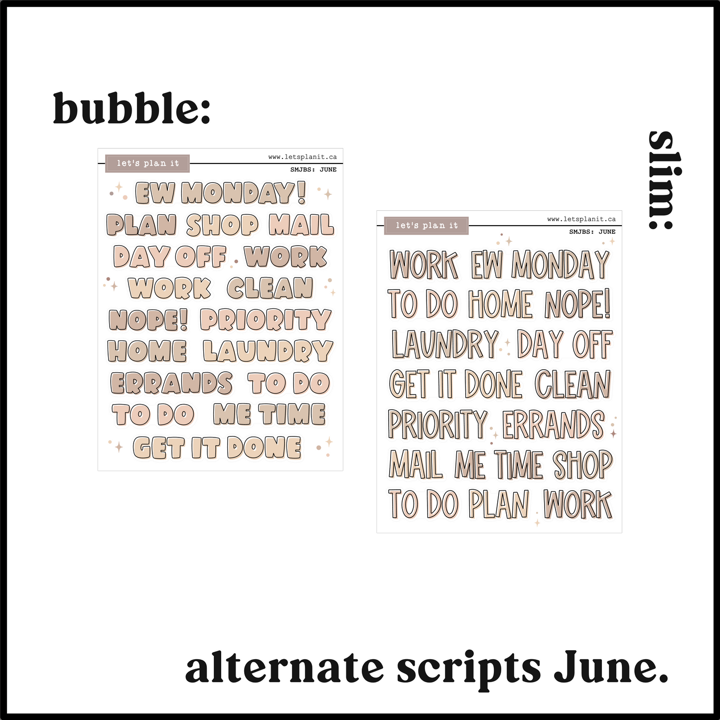 BIRTHSTONE COLLECTIONS | Premium Matte paper
