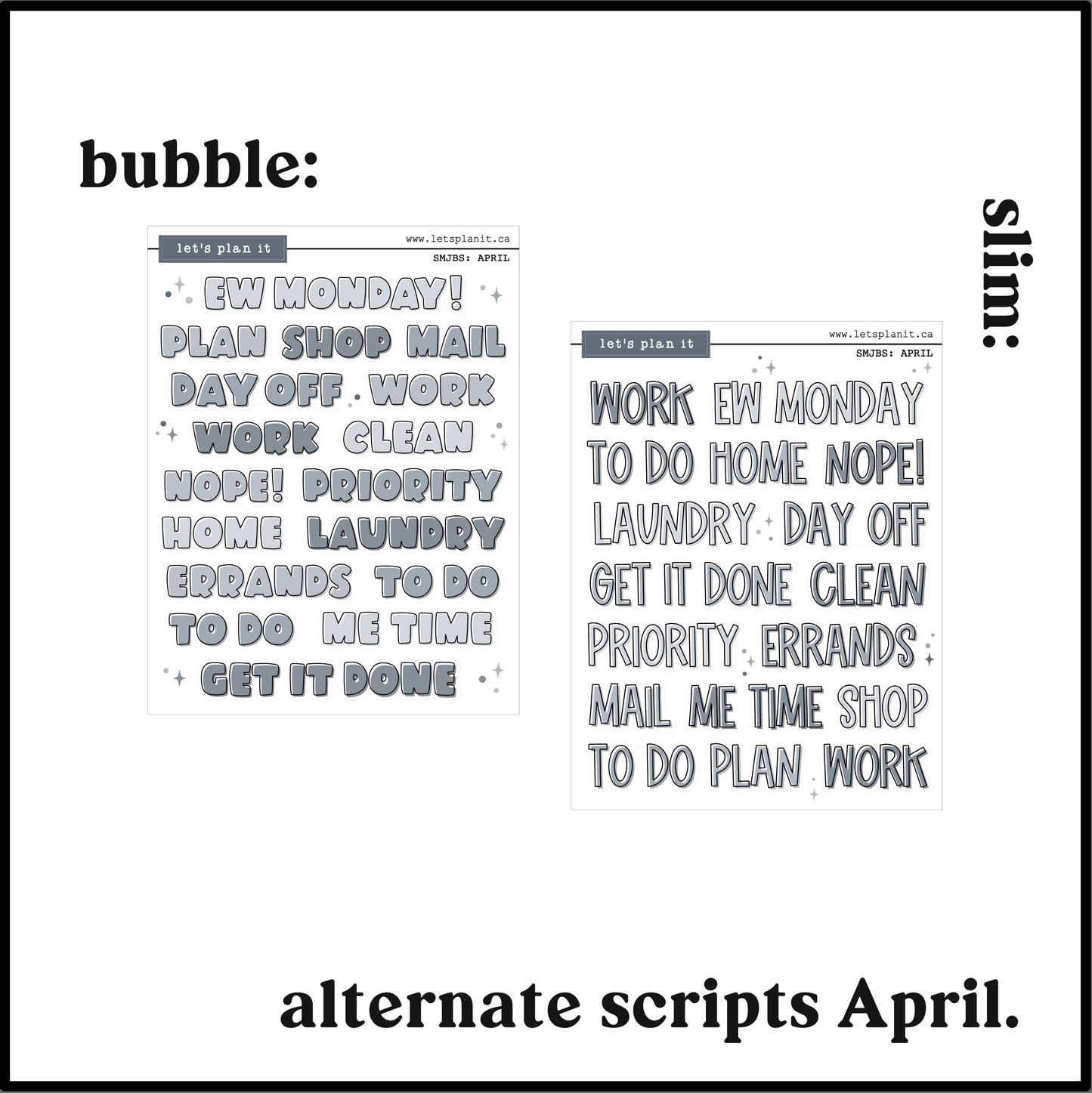 BIRTHSTONE COLLECTIONS | Premium Matte paper