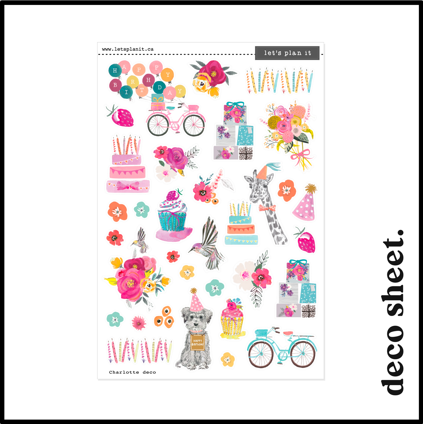 CHARLOTTE | Birthday | Deco