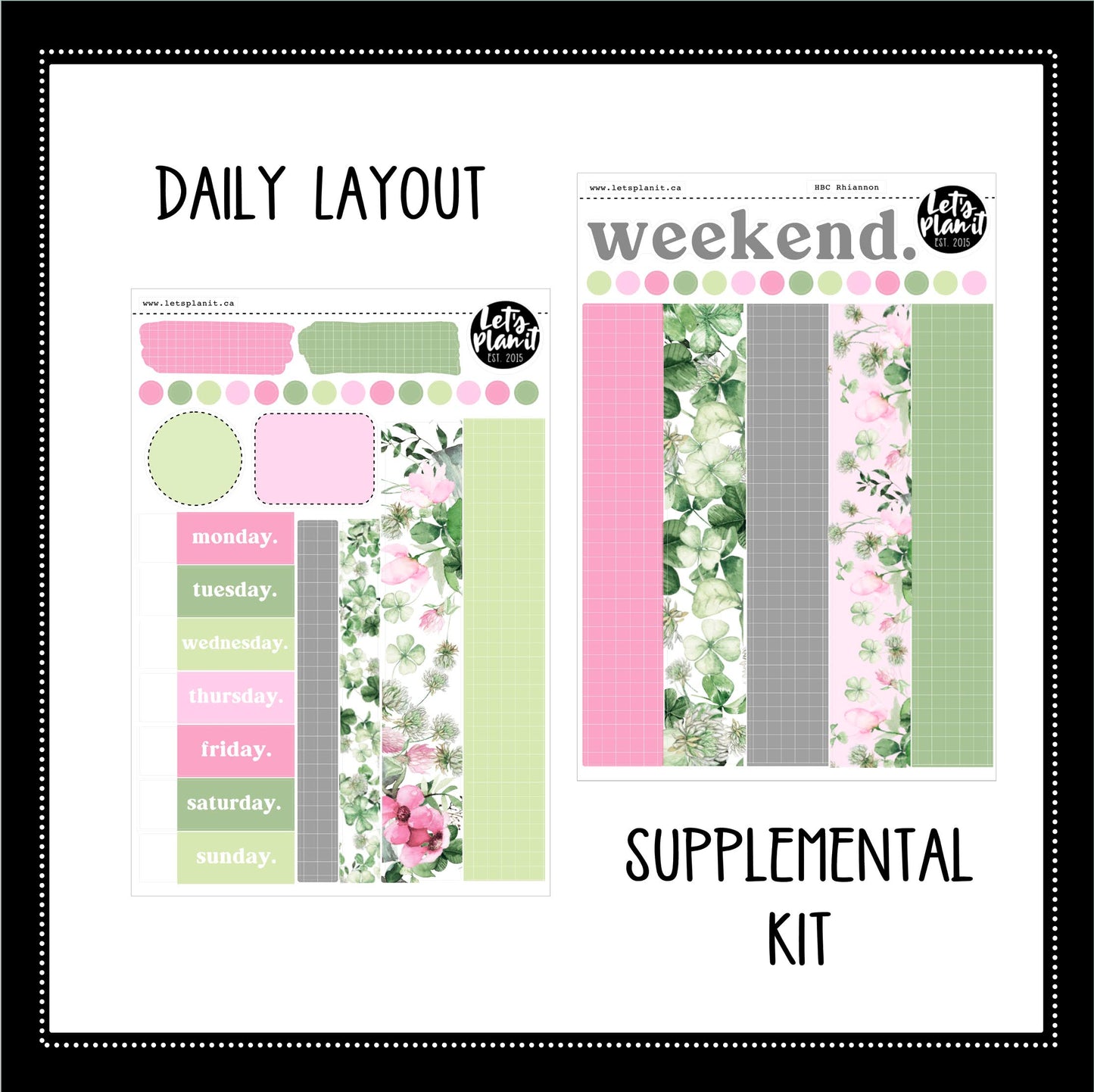 RHIANNON COLLECTION | Weekly Kits