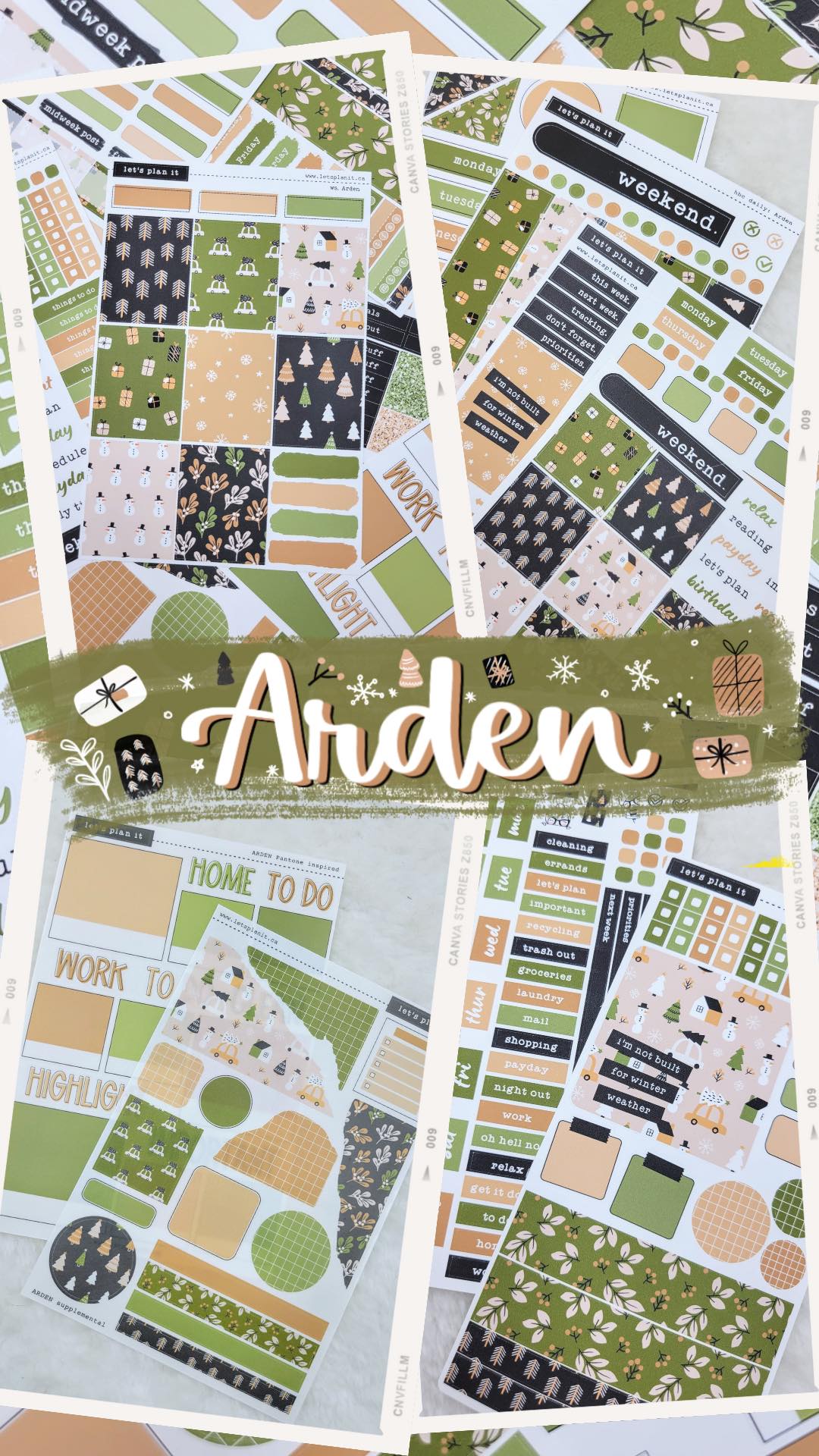 ARDEN COLLECTION | Weekly Kits
