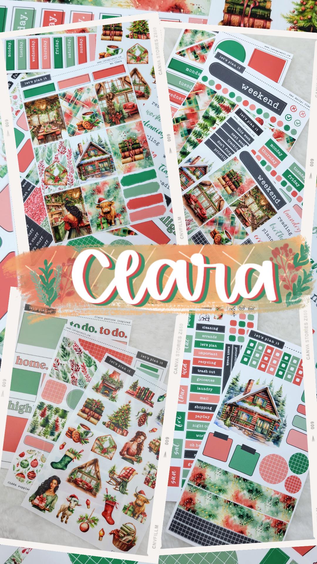 CLARA COLLECTION | Weekly Kits