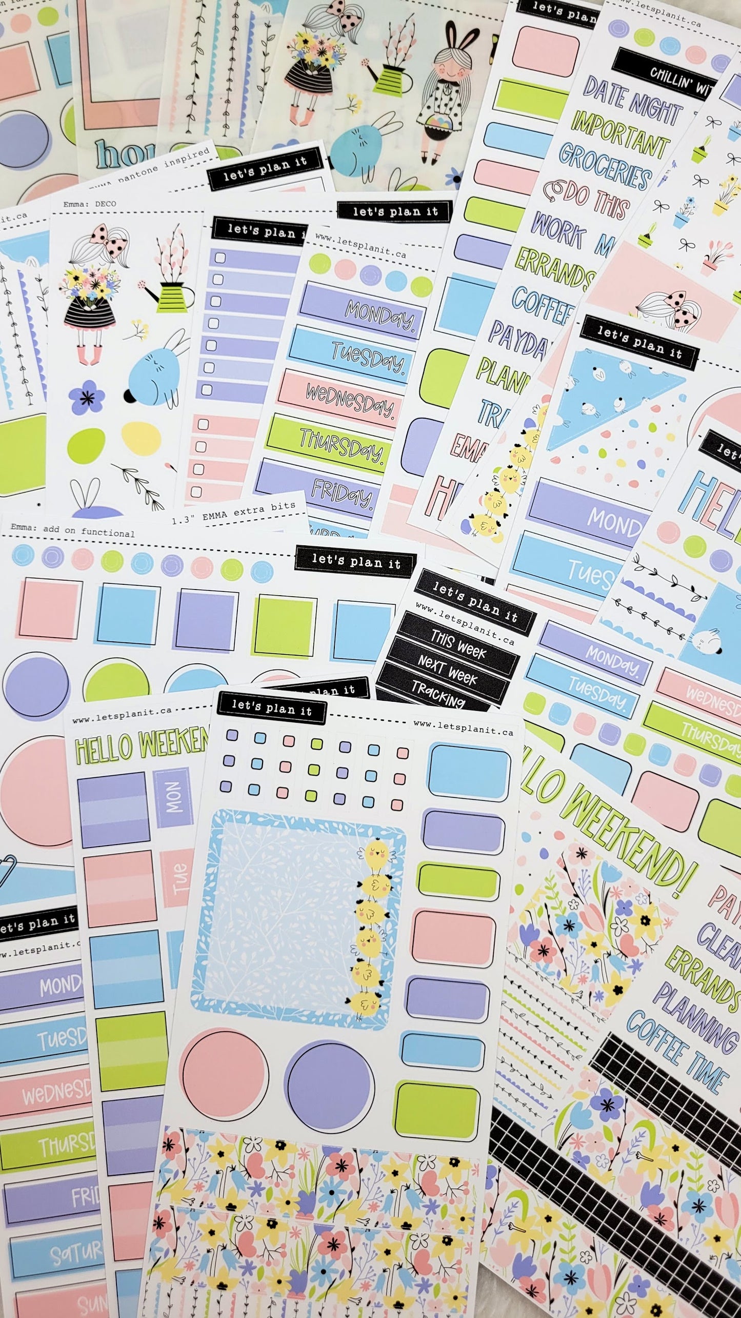 EMMA COLLECTION | Weekly Kits
