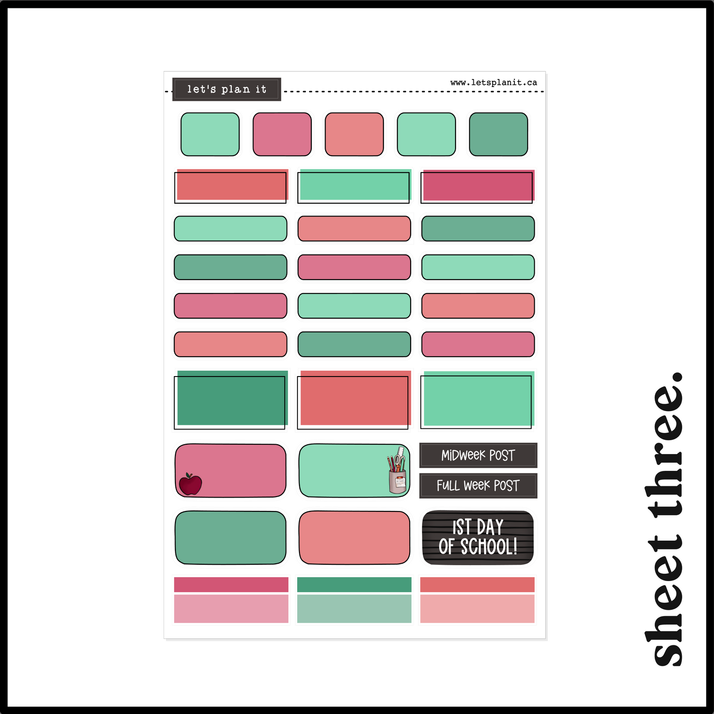 FIONA COLLECTION | Weekly Kits