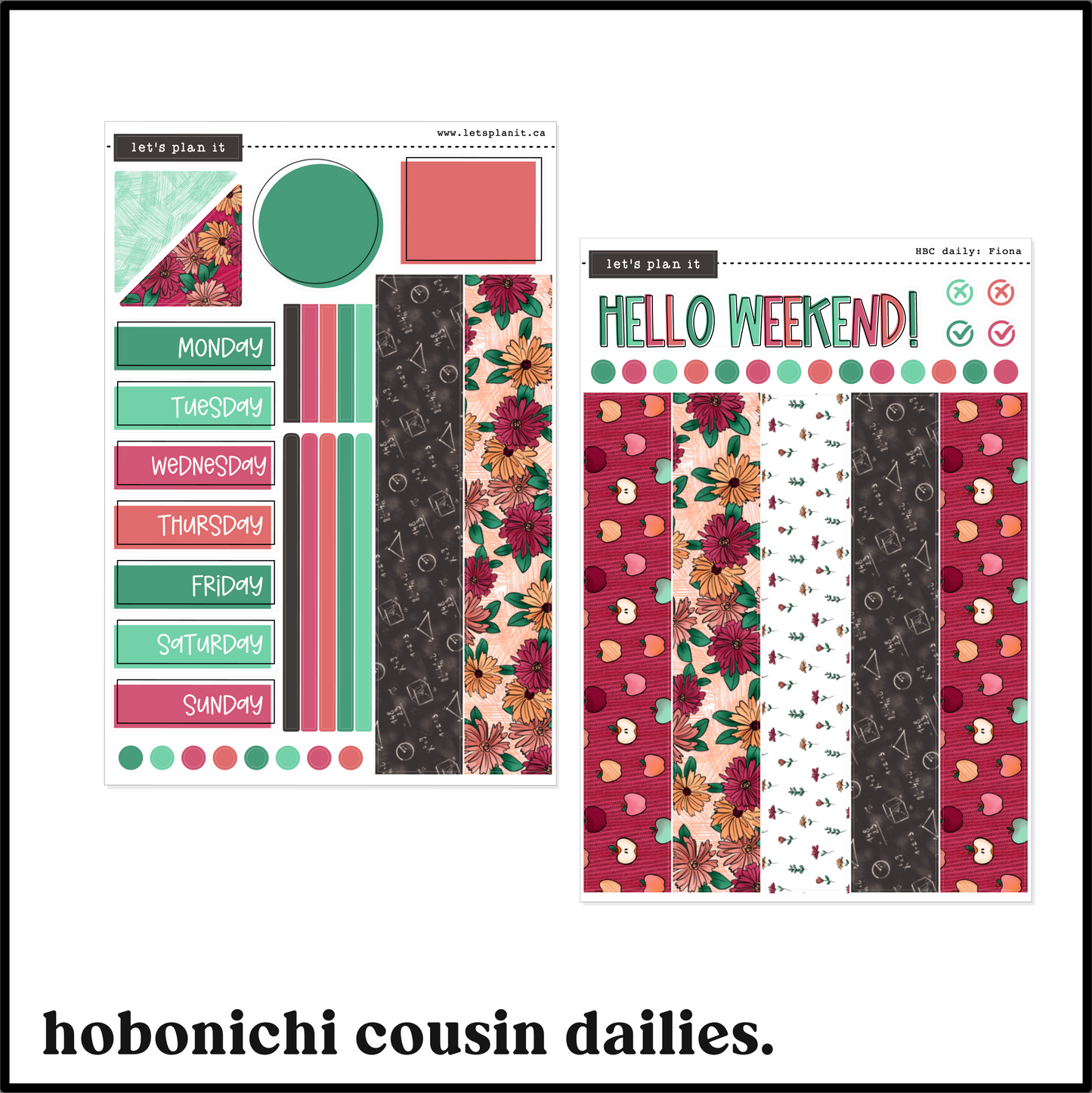 FIONA COLLECTION | Weekly Kits
