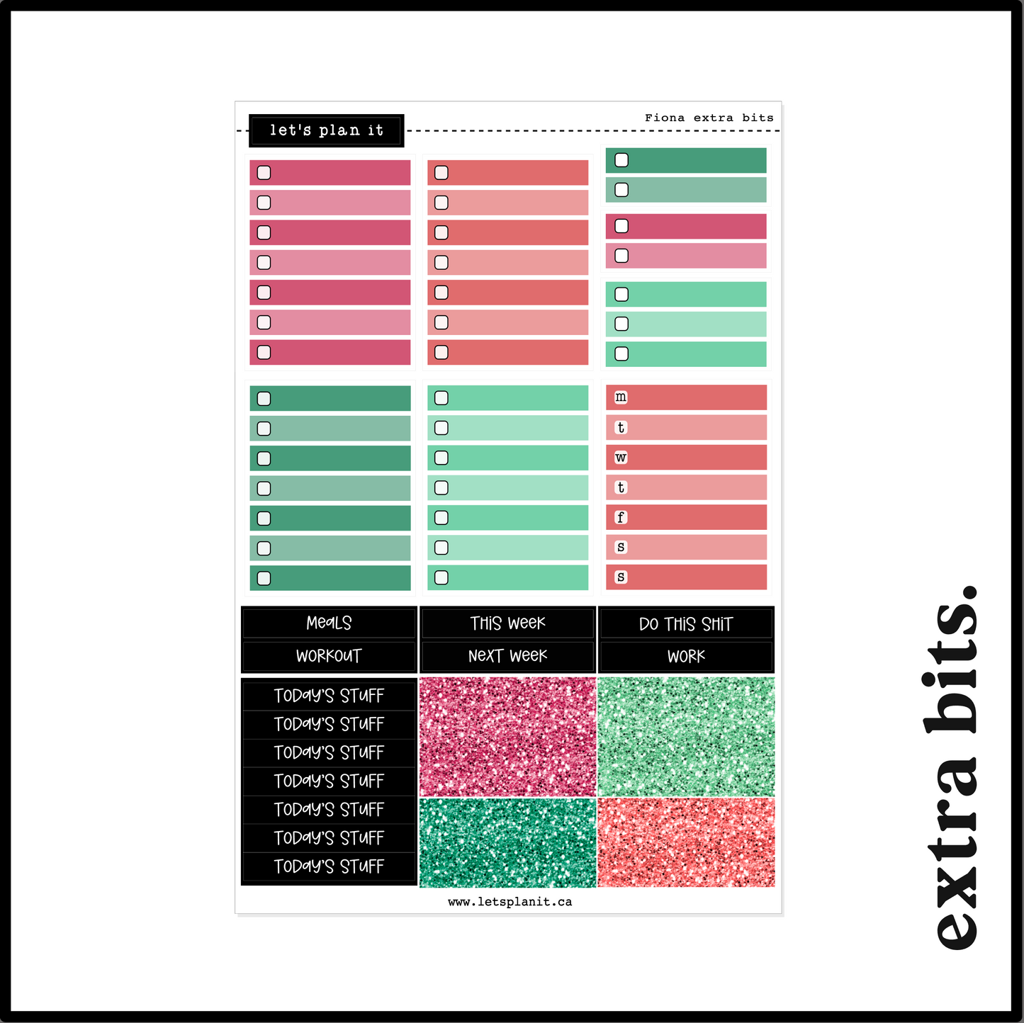FIONA COLLECTION | Weekly Kits