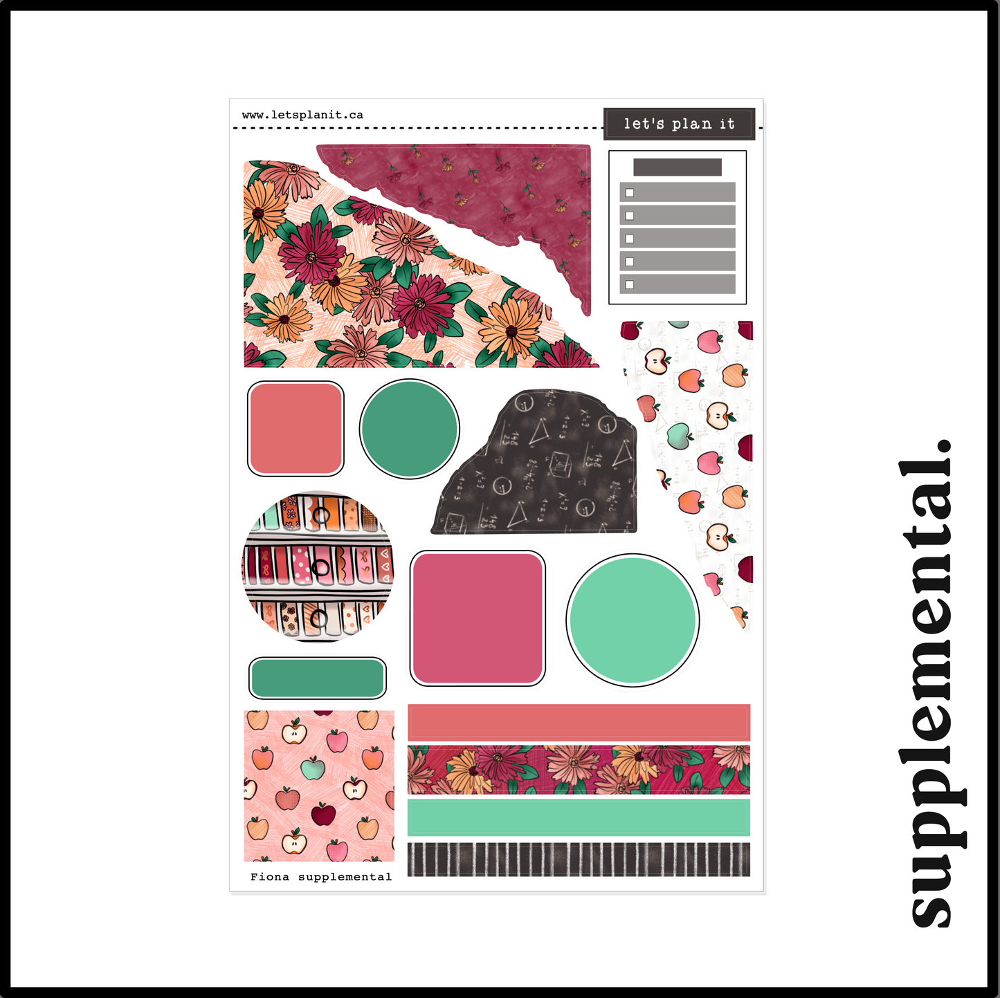 FIONA COLLECTION | Weekly Kits