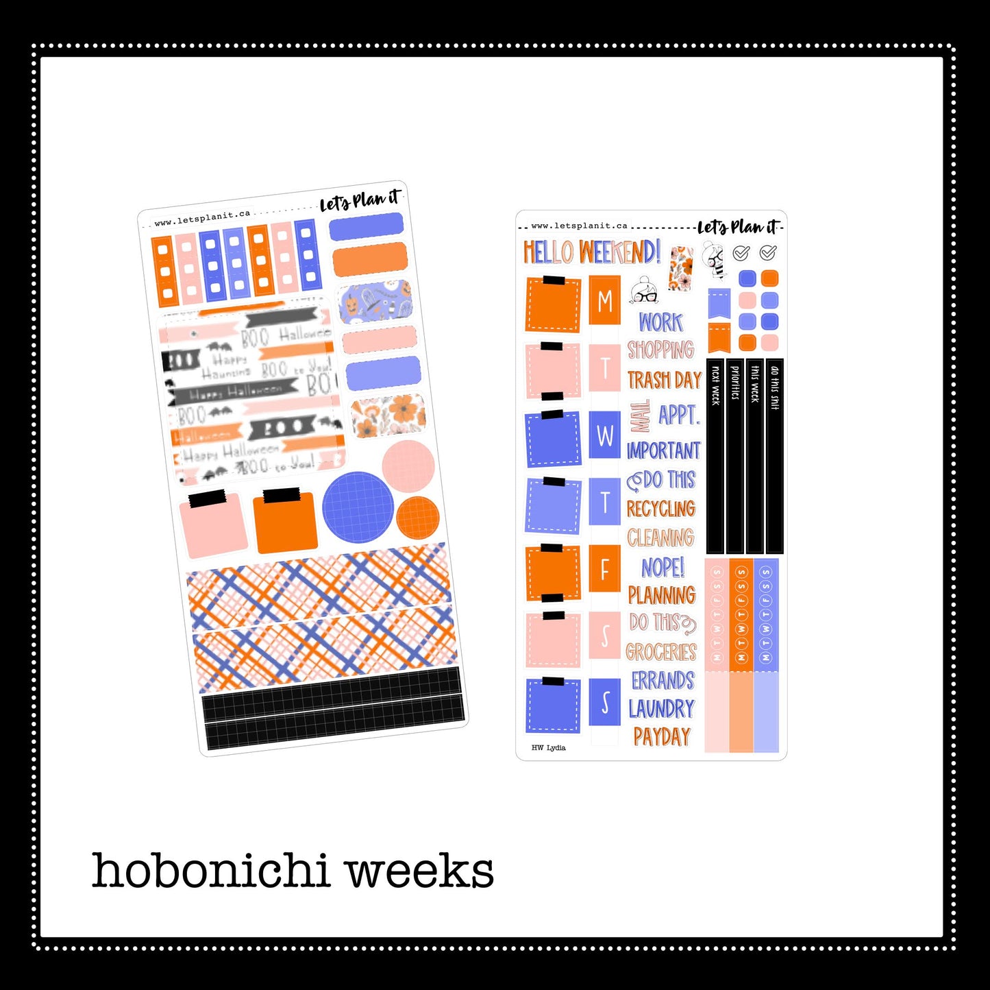 LYDIA COLLECTION | Weekly Kits