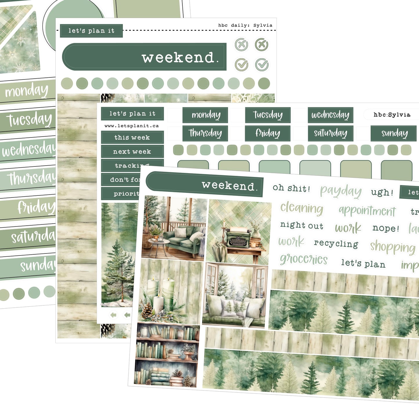 SYLVIA COLLECTION | Weekly Kits