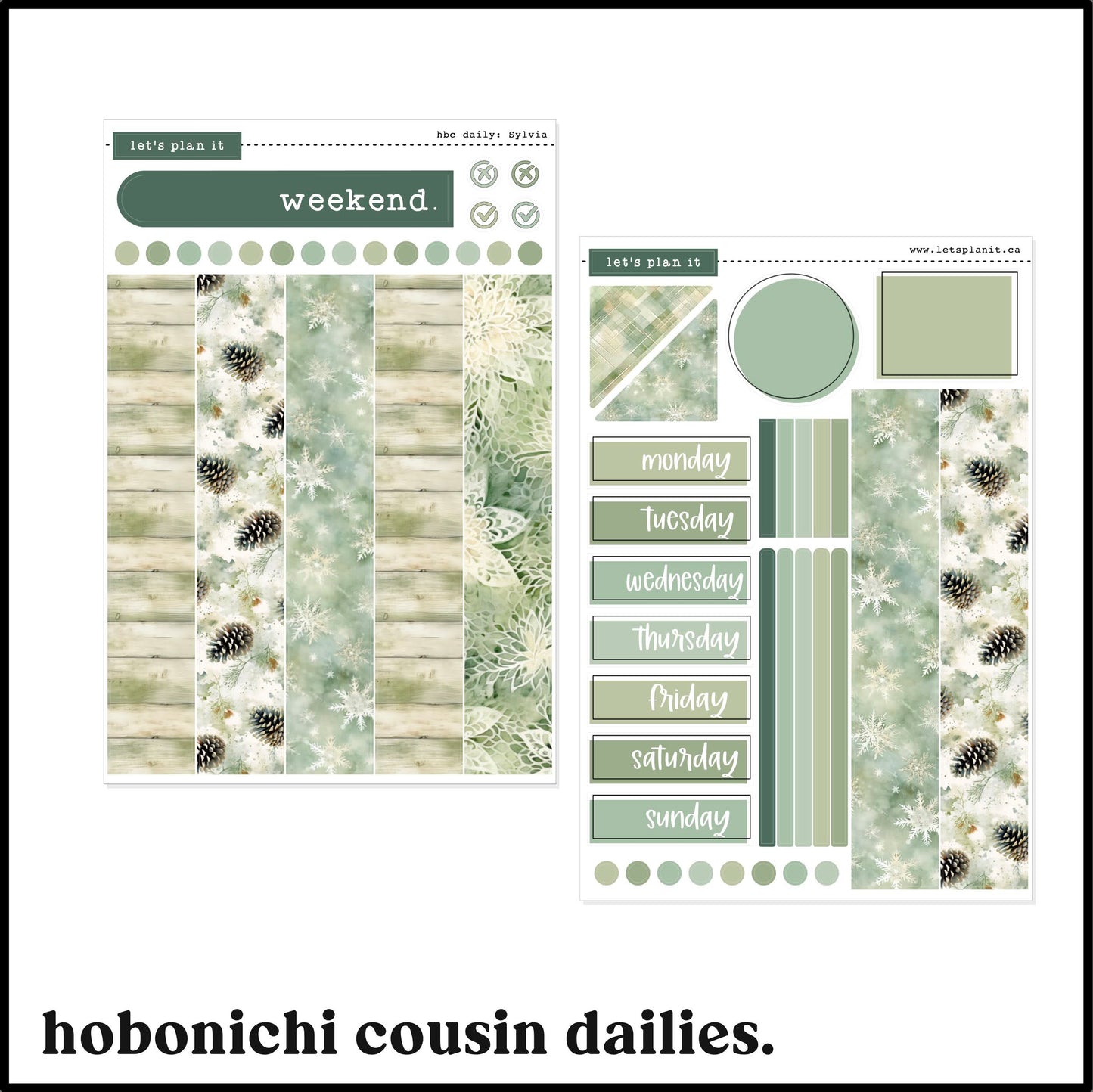 SYLVIA COLLECTION | Weekly Kits