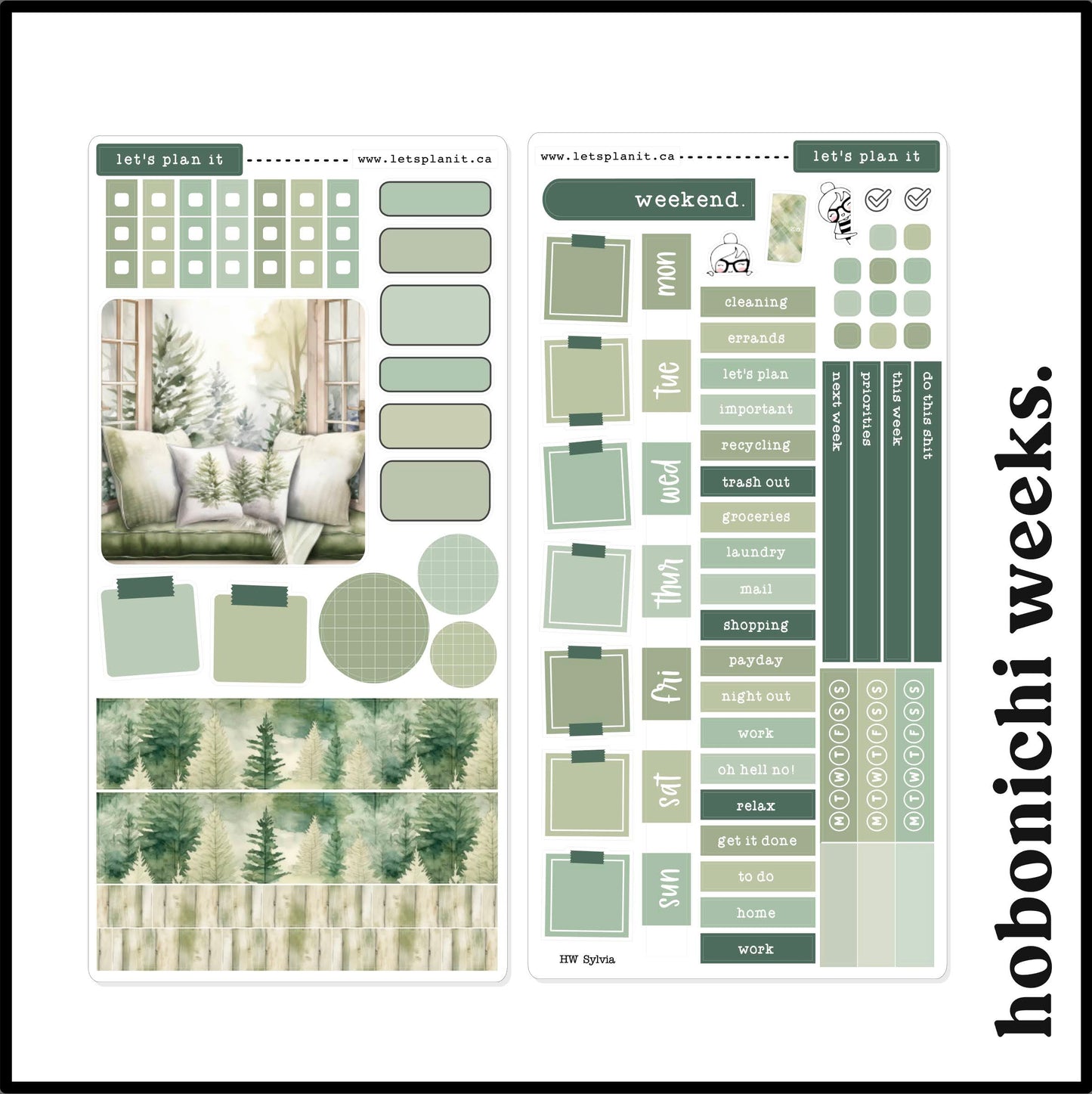 SYLVIA COLLECTION | Weekly Kits