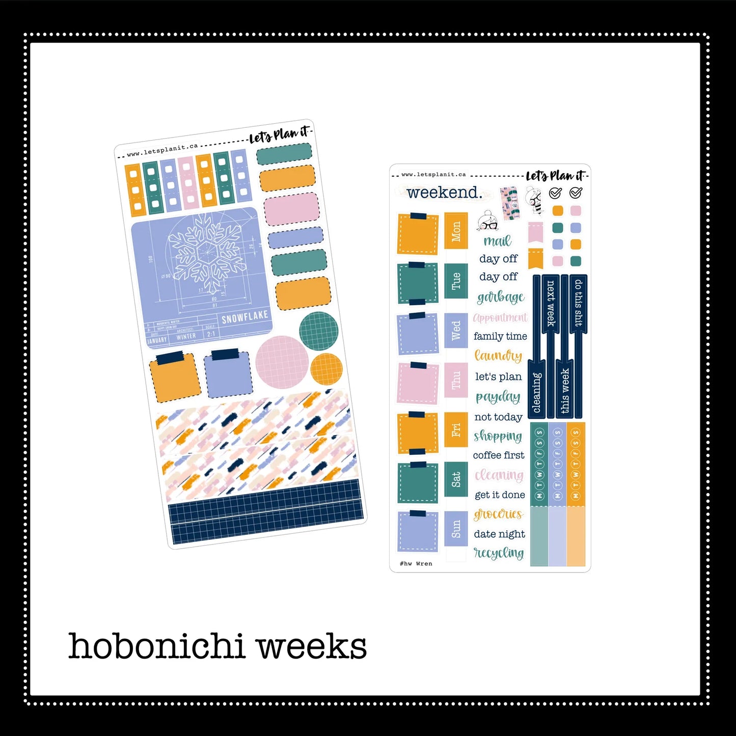 WREN COLLECTION | Weekly Kits