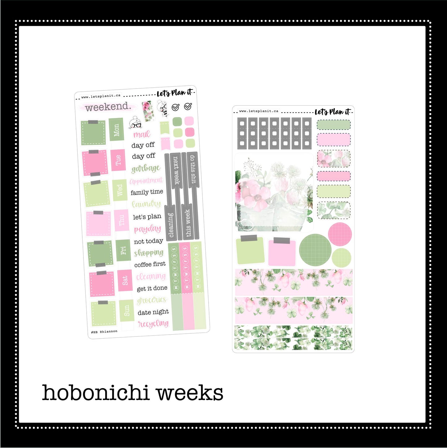 RHIANNON COLLECTION | Weekly Kits